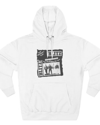 Blitz Pure Brick Wall  Three-Panel Fleece Hoodie