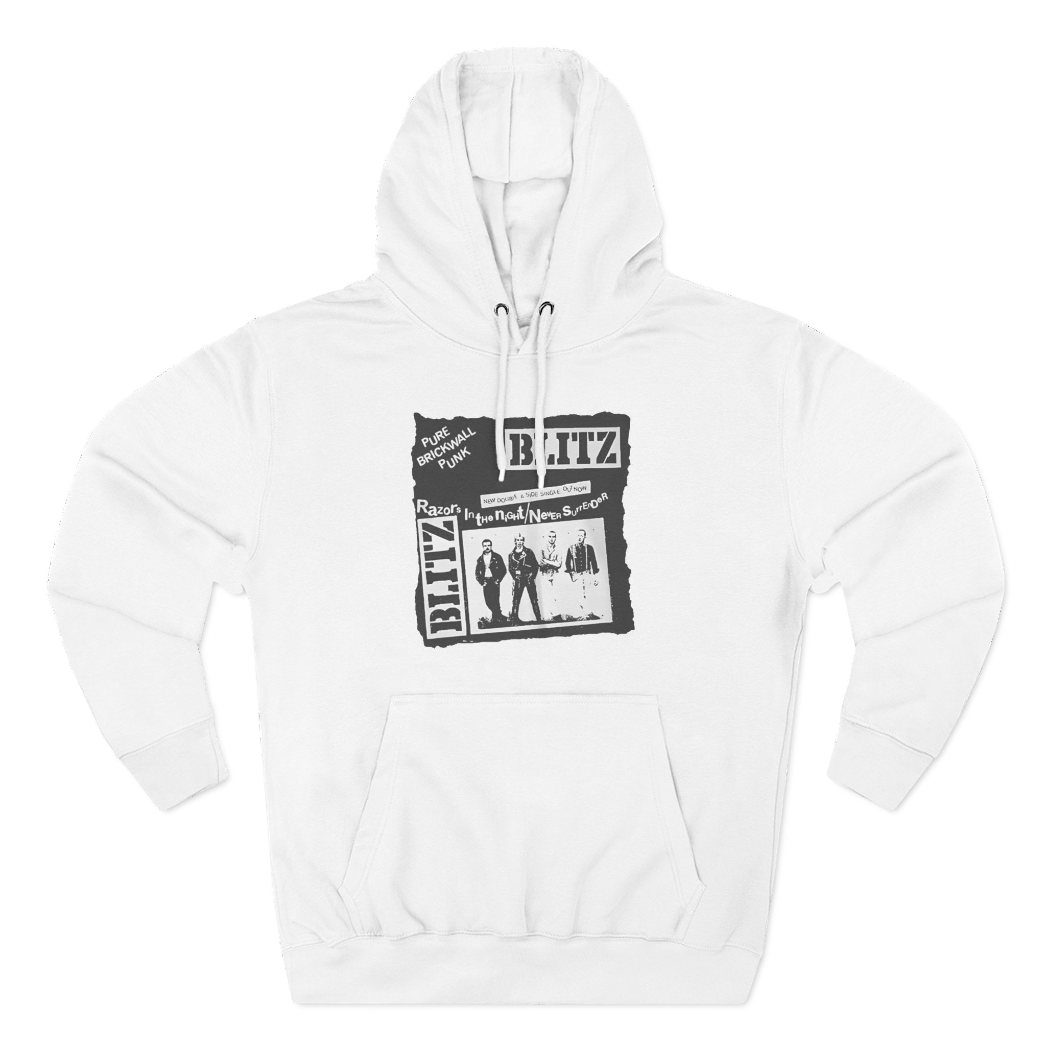 Blitz Pure Brick Wall Three-Panel Fleece Hoodie