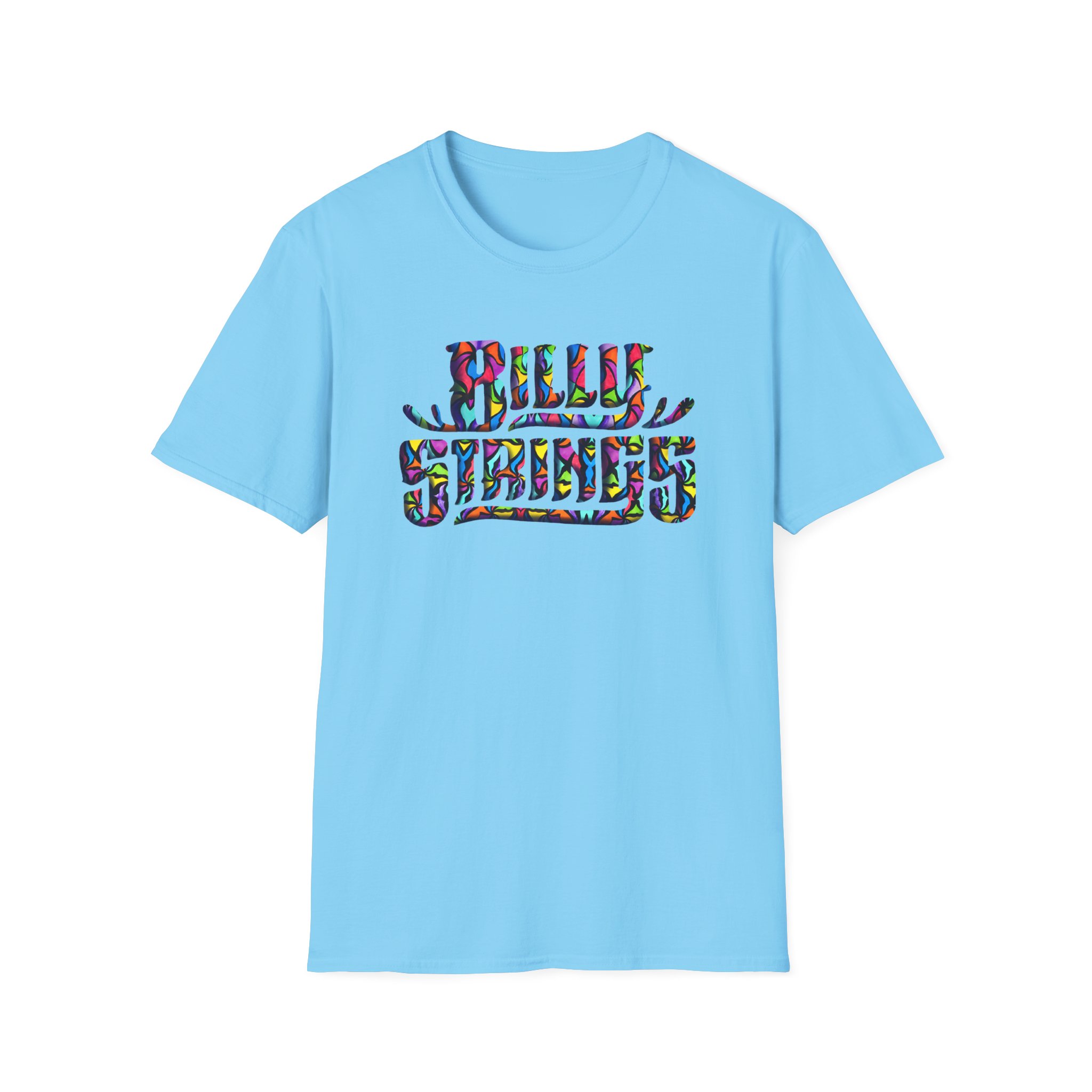 Billy Strings Colorful Classic Logo Unisex Softstyle T-Shirt