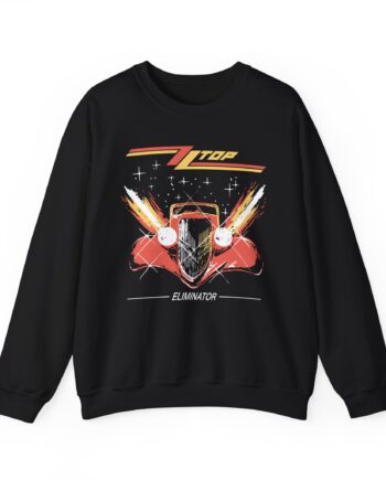 Zz Top Eliminator Illustrated Unisex Heavy Blend™ Crewneck Sweatshirt