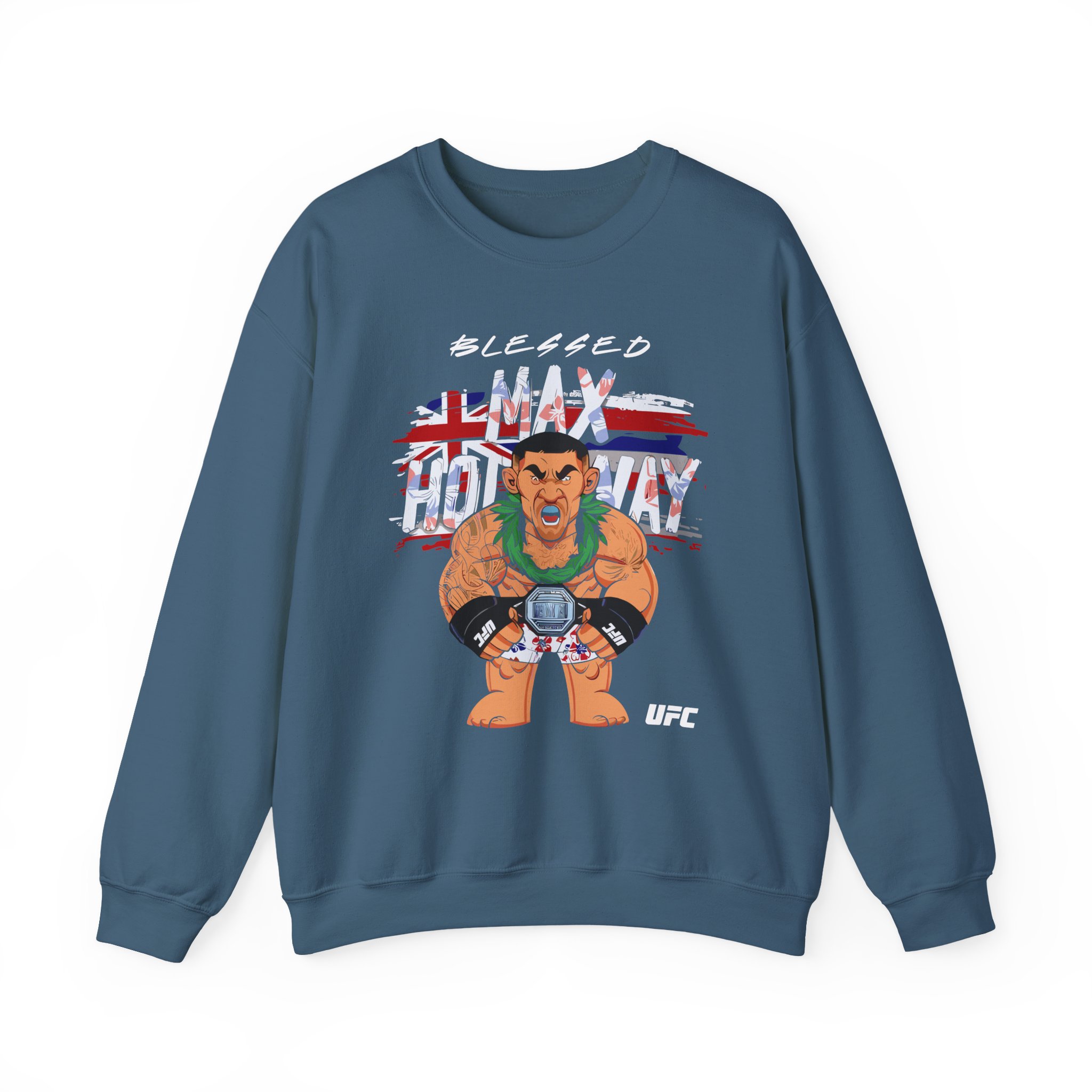 Max Holloway Big Shots Hawaii Unisex Heavy Blendâ„¢ Crewneck Sweatshirt