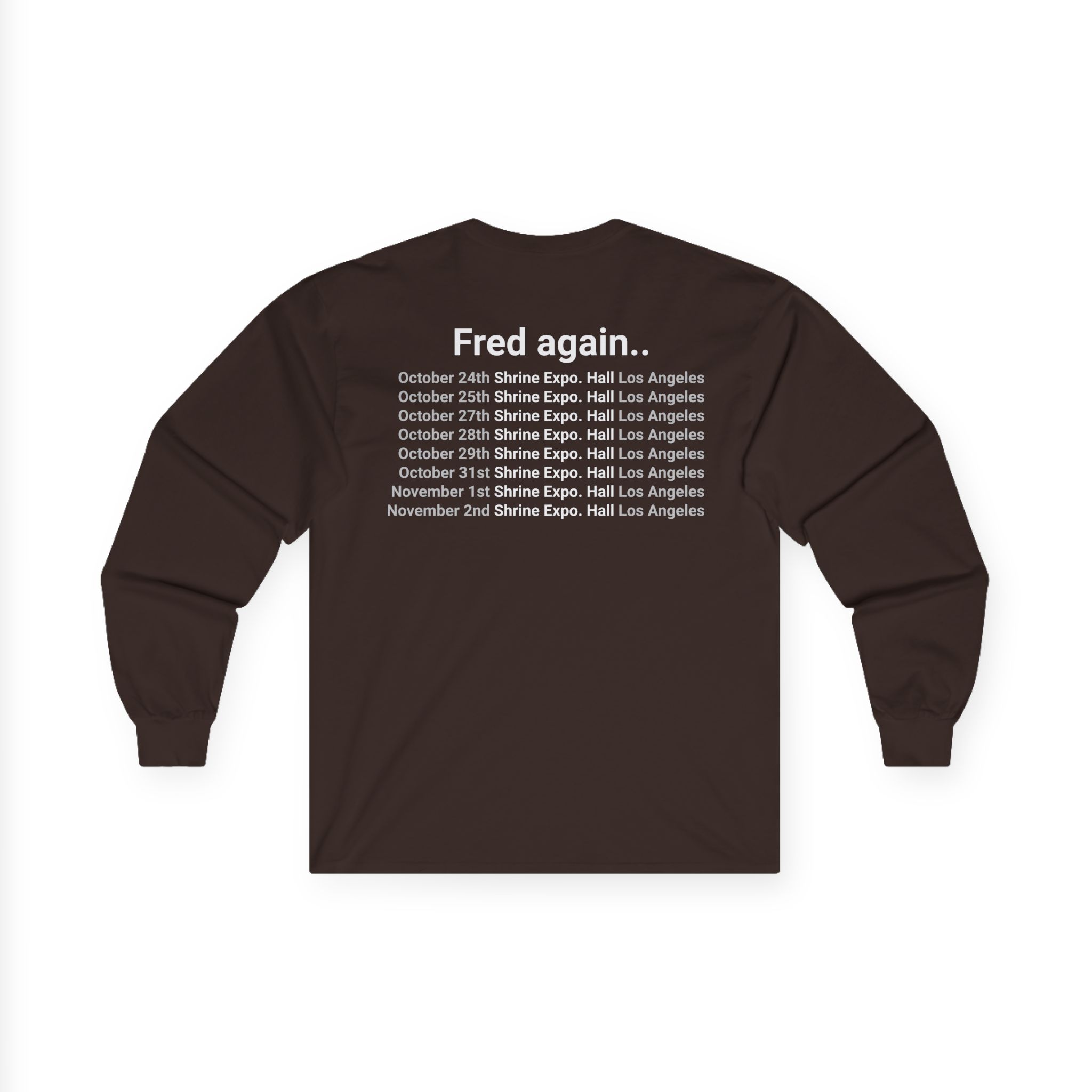 Fred Again Shrine Again Unisex Ultra Cotton Long Sleeve Tee