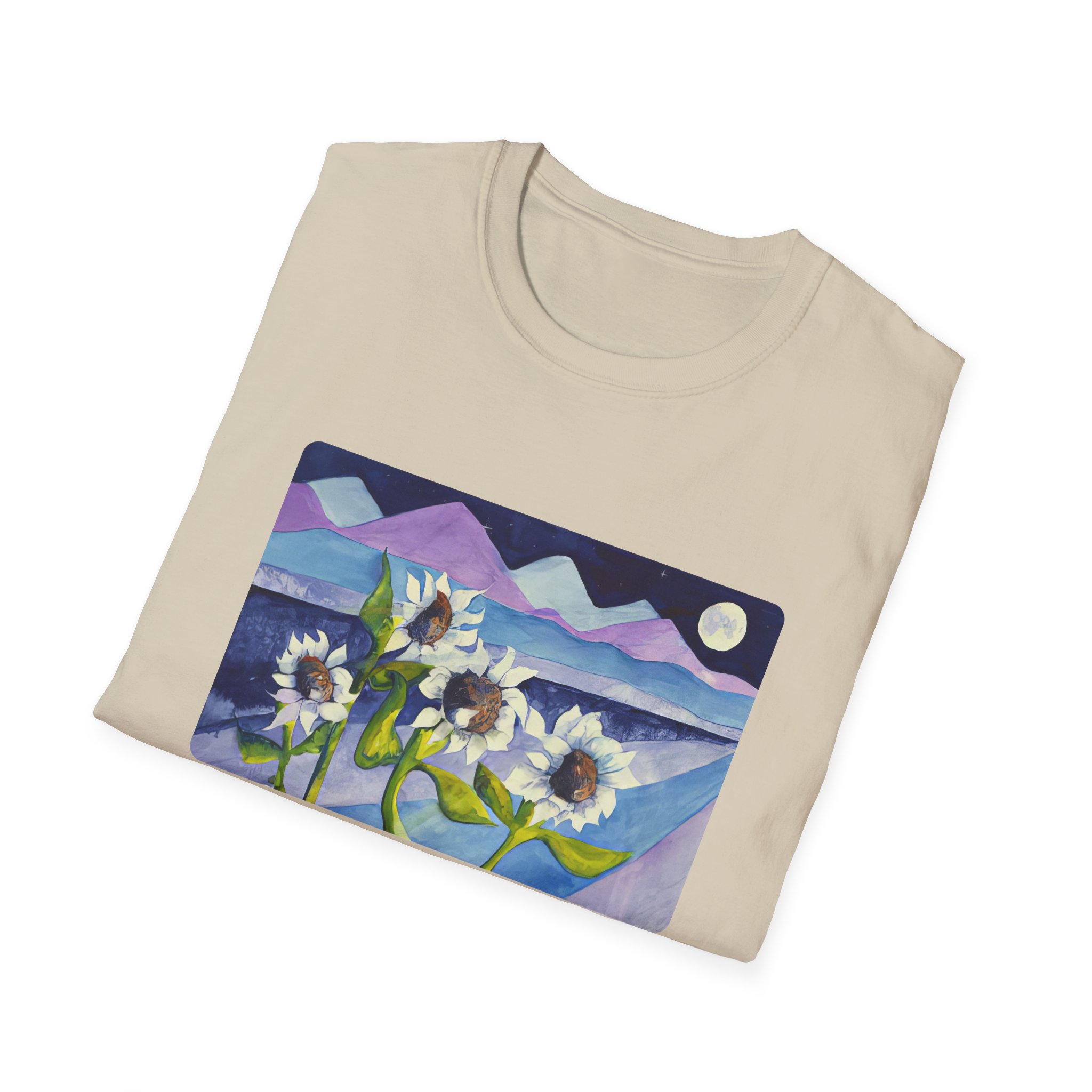 Adrianne Lenker Mema Moonflowers Unisex Softstyle T-shirt