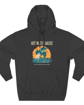 Hot Water Music Three-Panel Fleece Hoodie