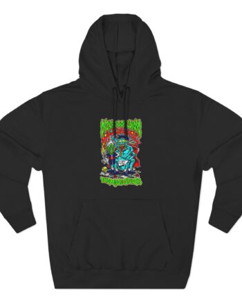Nekrogoblikon the Magicspider Three-Panel Fleece Hoodie