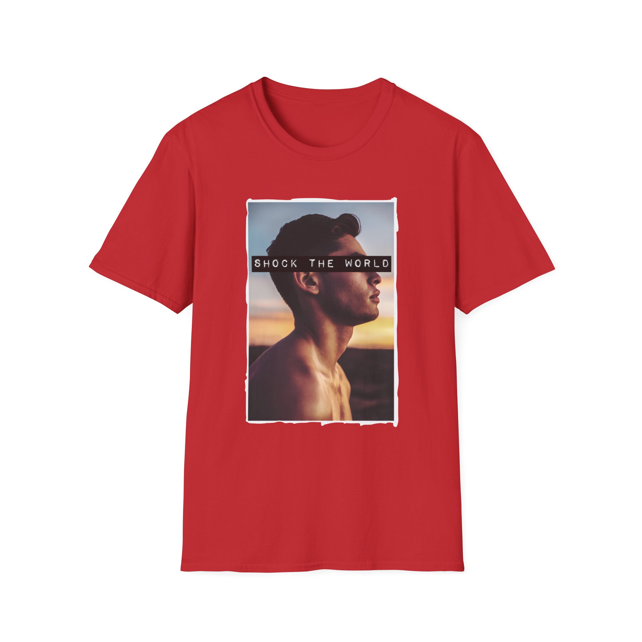 Ryan Garcia Shock the World Unisex Softstyle T-Shirt