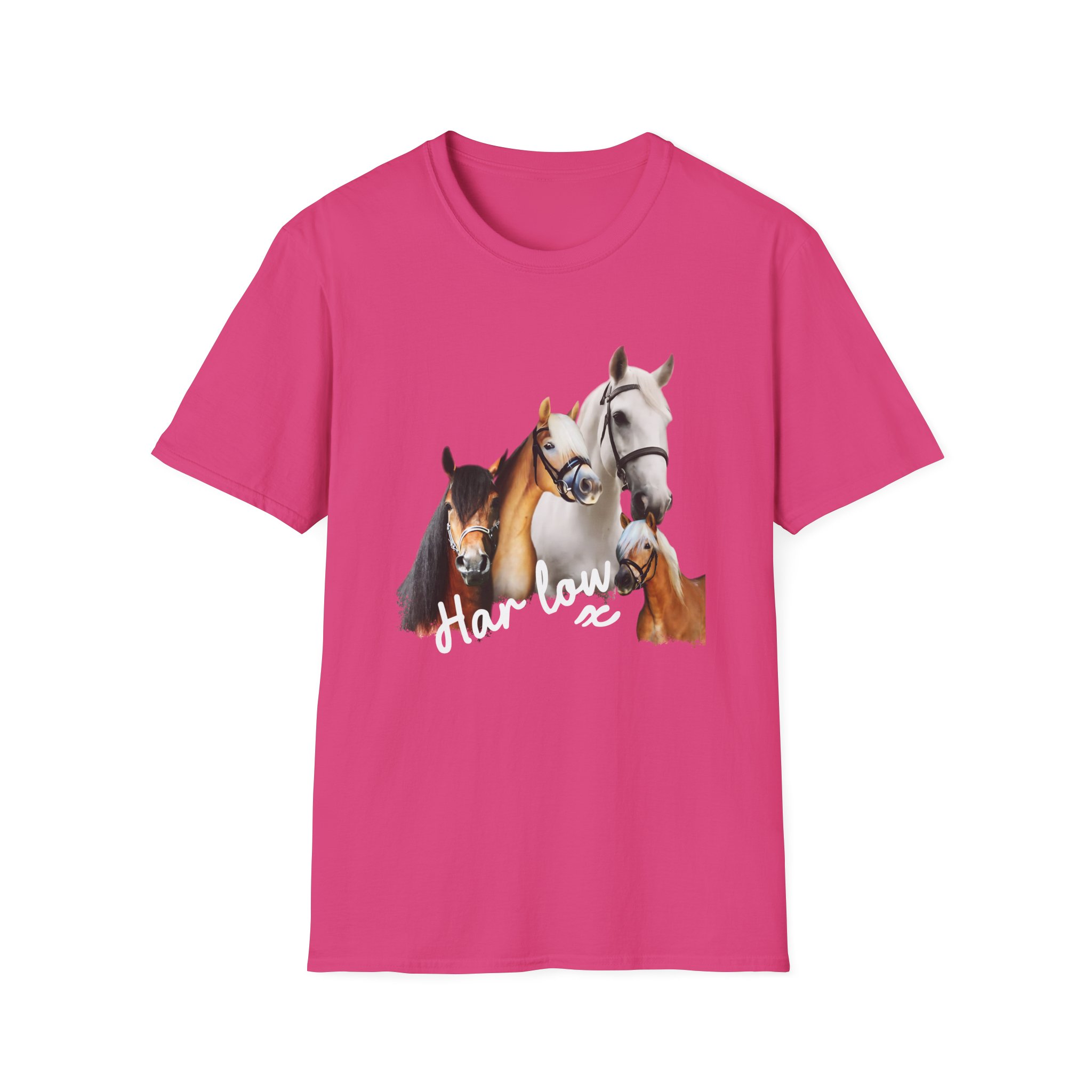 Harlow and Popcorn Unisex Softstyle T-Shirt