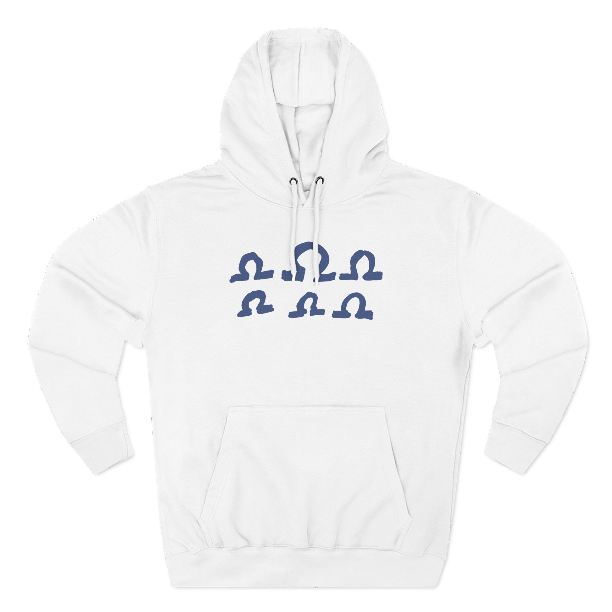 Rosalia Omega Cropped Three-Panel Fleece Hoodie