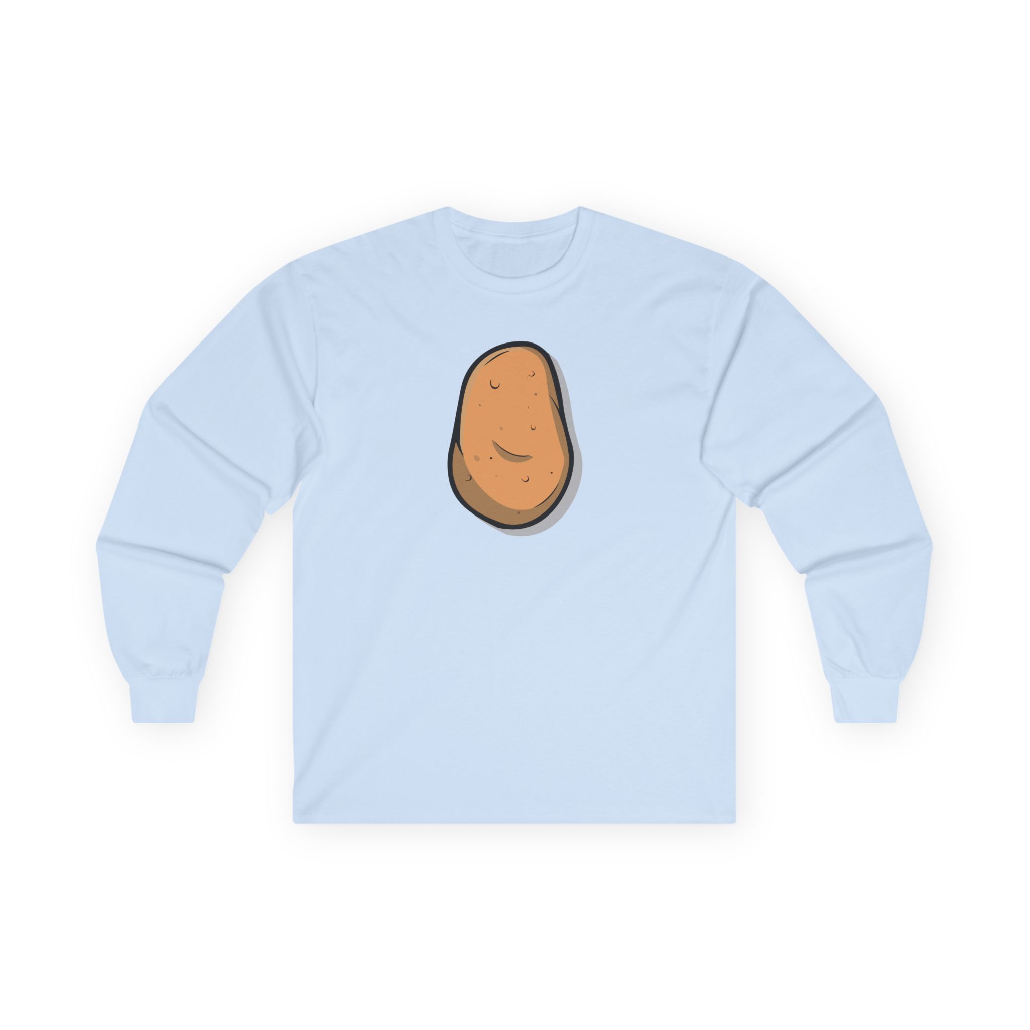 Slogoman Potato Unisex Ultra Cotton Long Sleeve Tee