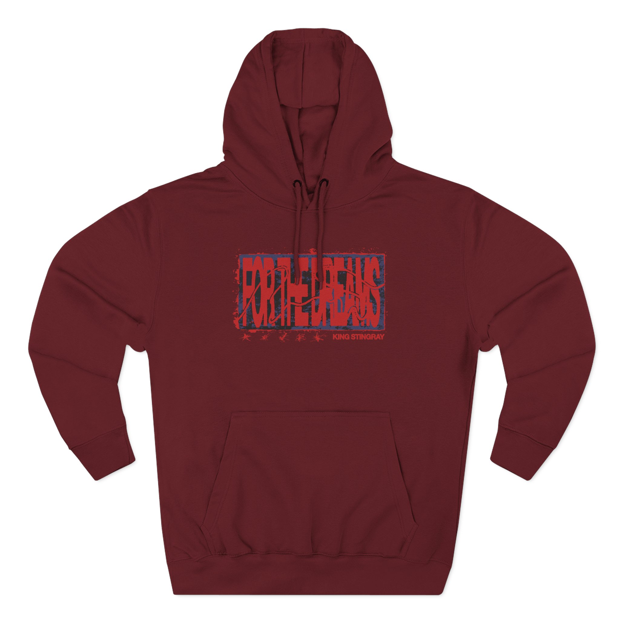 King Stingray for the Dreams Three-Panel Fleece Hoodie
