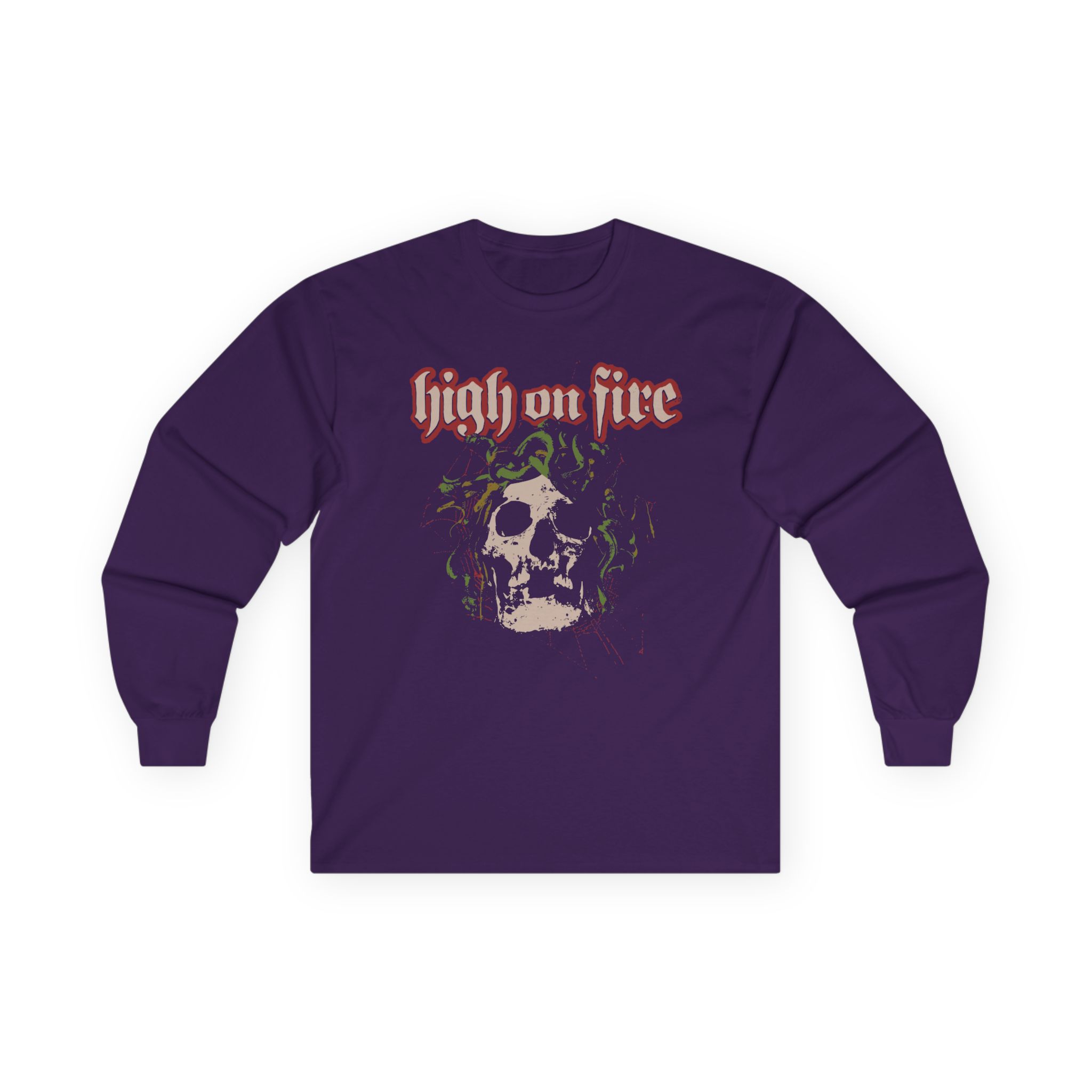 High on Fire Medusa Unisex Ultra Cotton Long Sleeve Tee