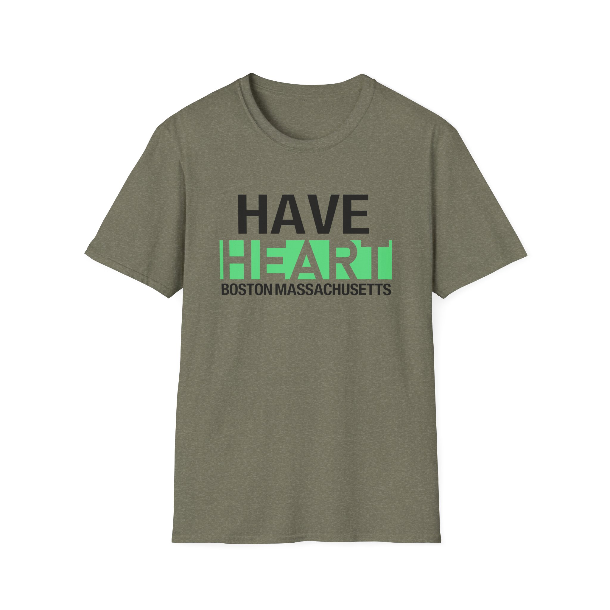 Have Heart Armed With a Mind Unisex Softstyle T-Shirt