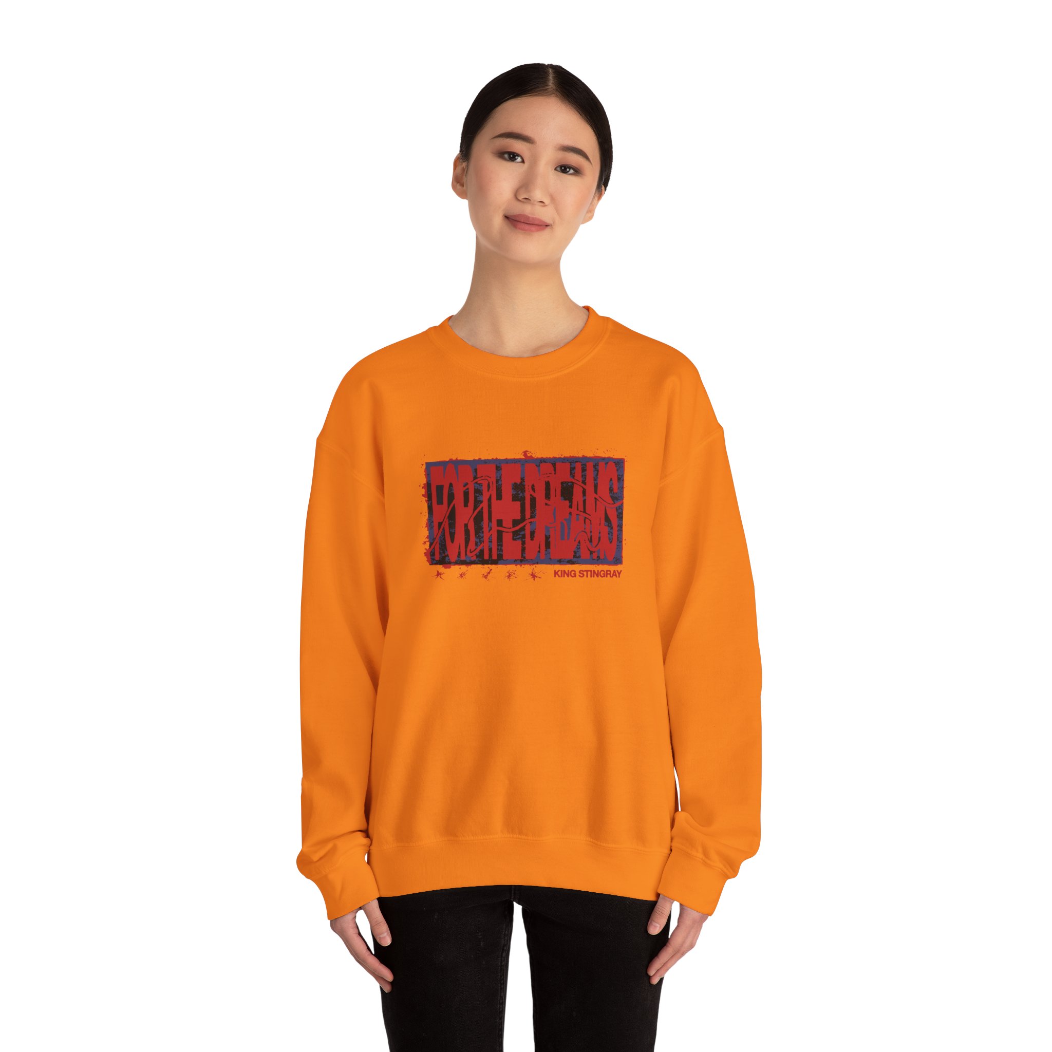 King Stingray for the Dreams Unisex Heavy Blendâ„¢ Crewneck Sweatshirt