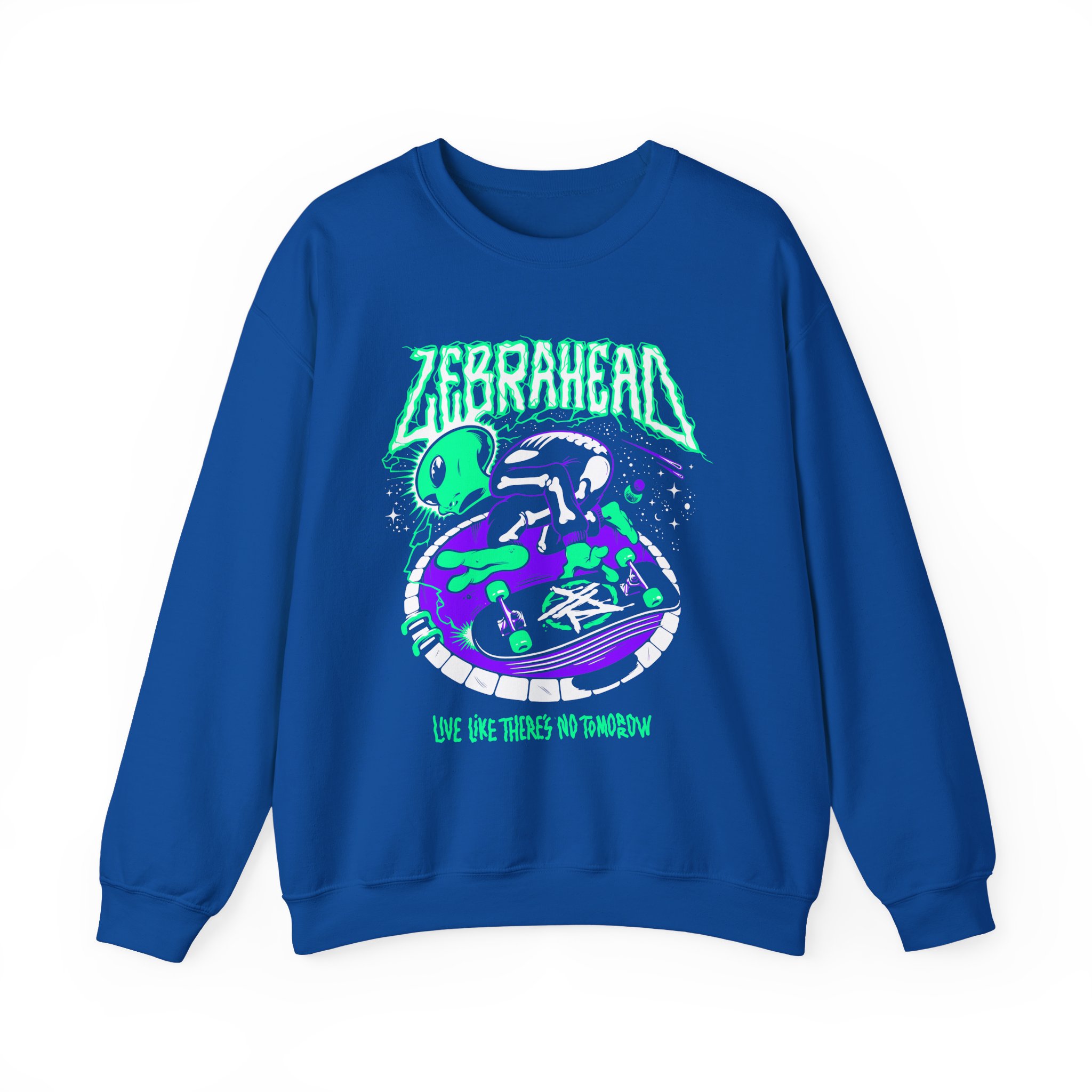 Zebrahead Alien Unisex Heavy Blendâ„¢ Crewneck Sweatshirt