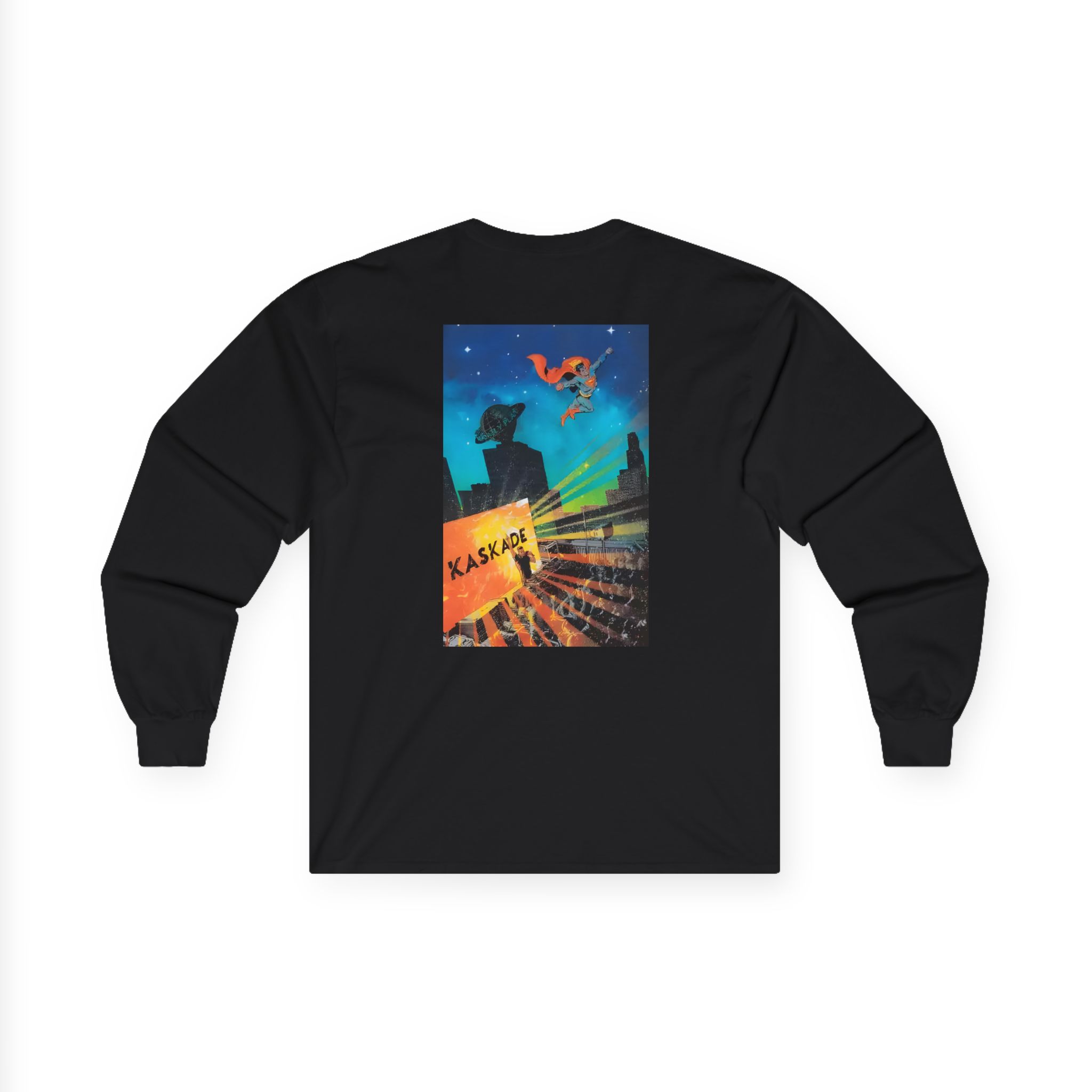 Kaskade X Superman Comic Unisex Ultra Cotton Long Sleeve Tee