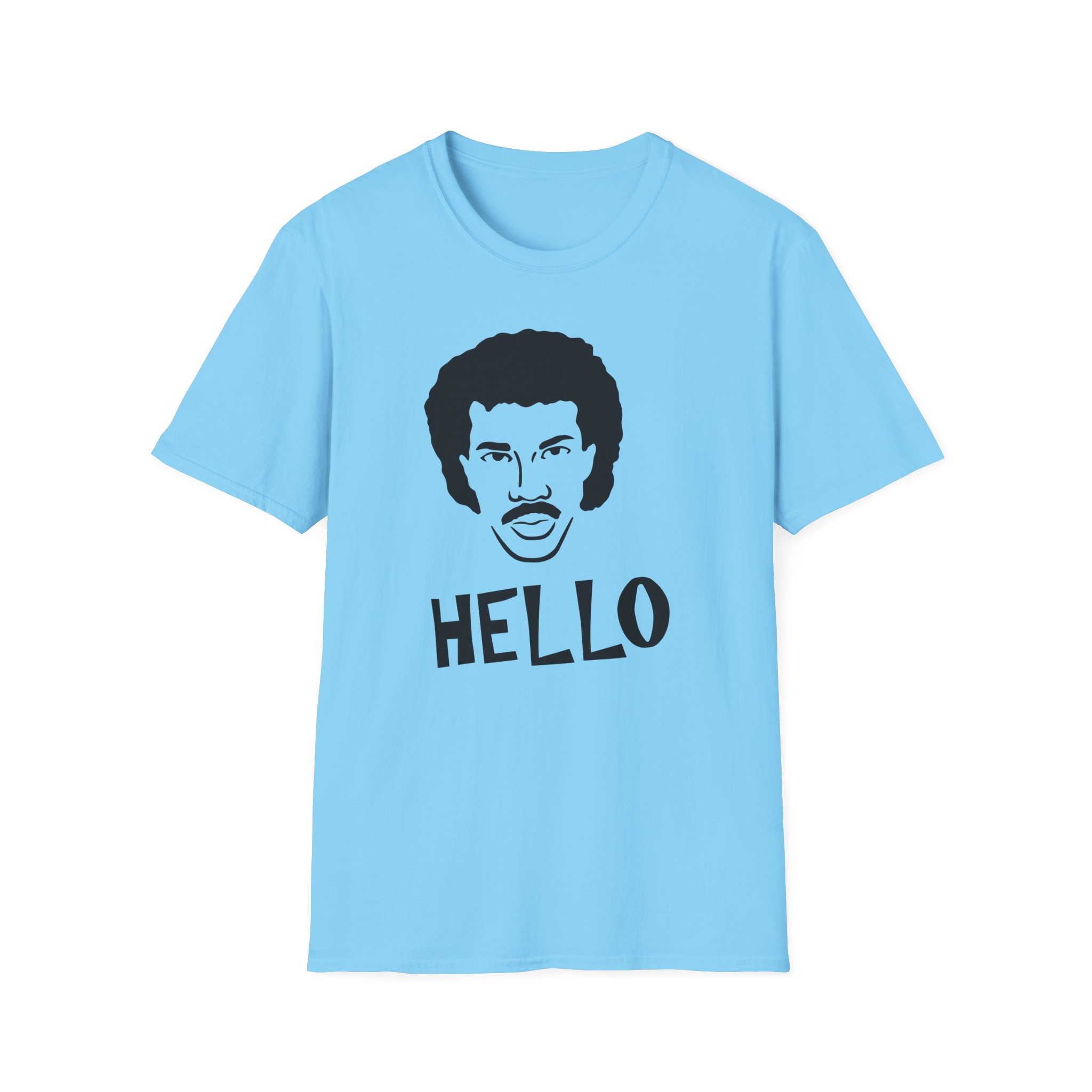 Lionel Richie Hello Unisex Softstyle T-Shirt