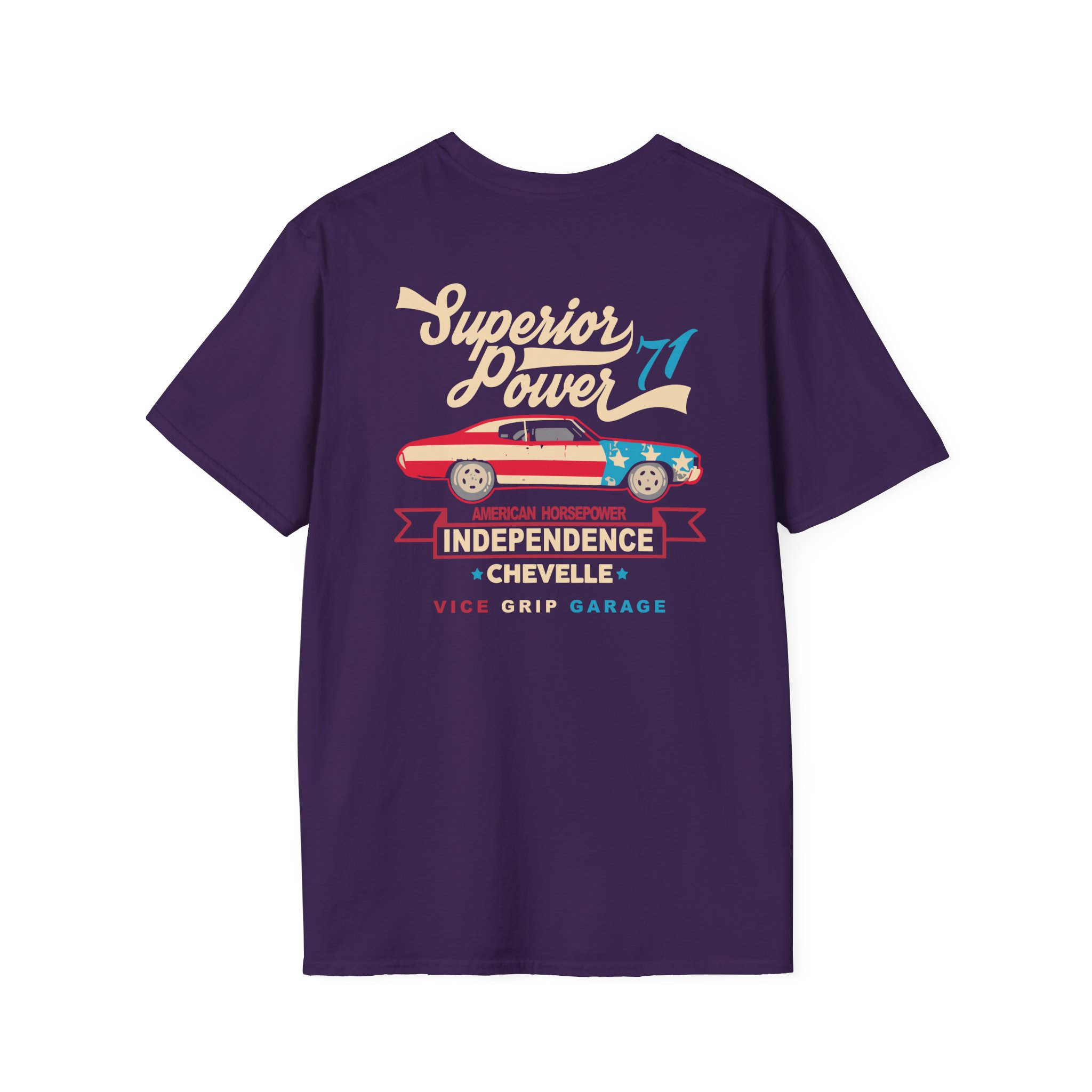 Vicegripgarage Superior Power Independence Unisex Softstyle T-Shirt