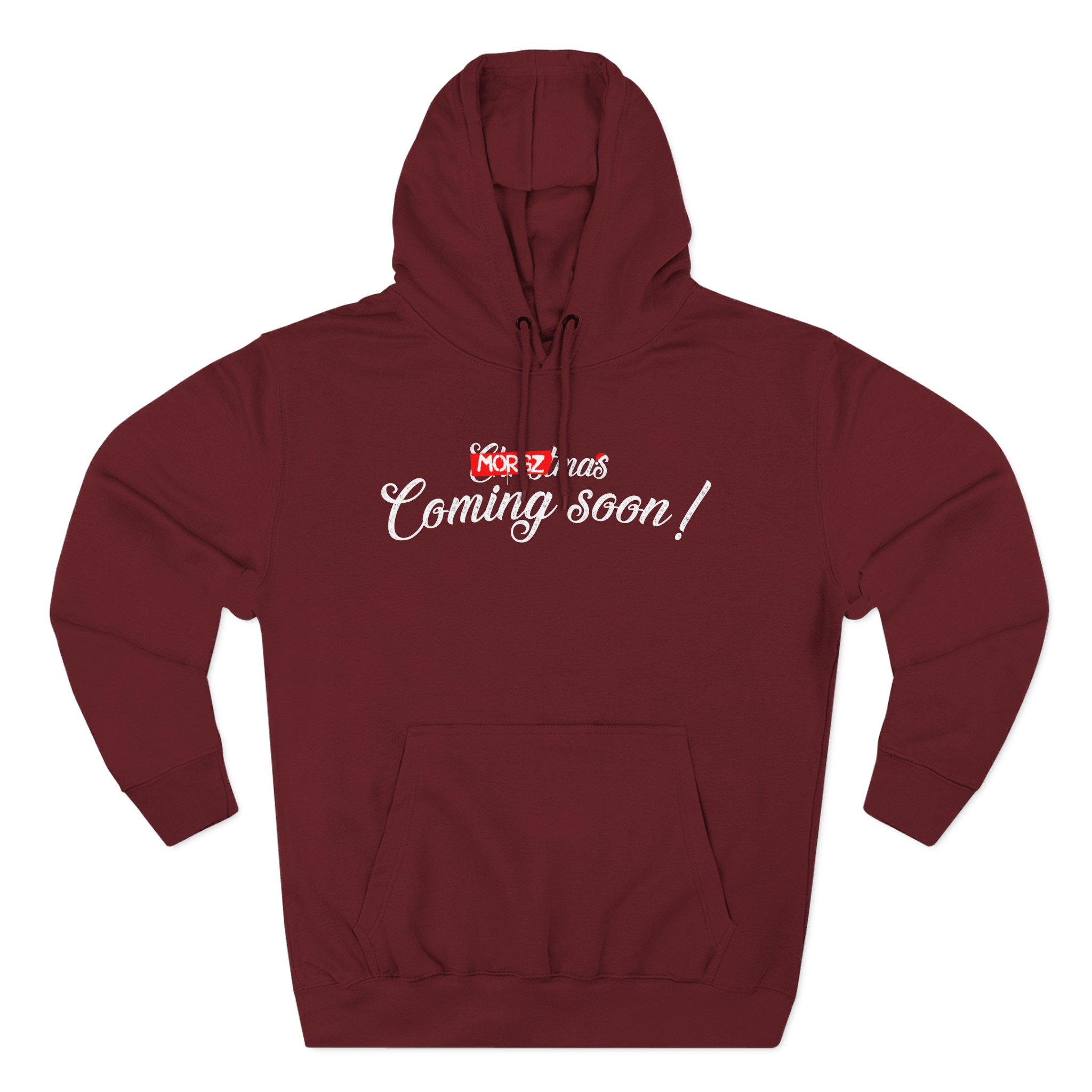 Morgz Christmas Three-Panel Fleece Hoodie