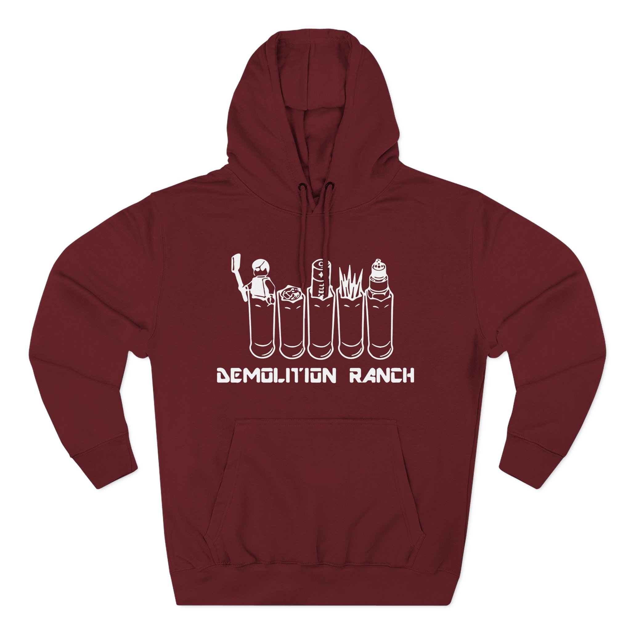 Demolition Ranch Three-Panel Fleece Hoodie