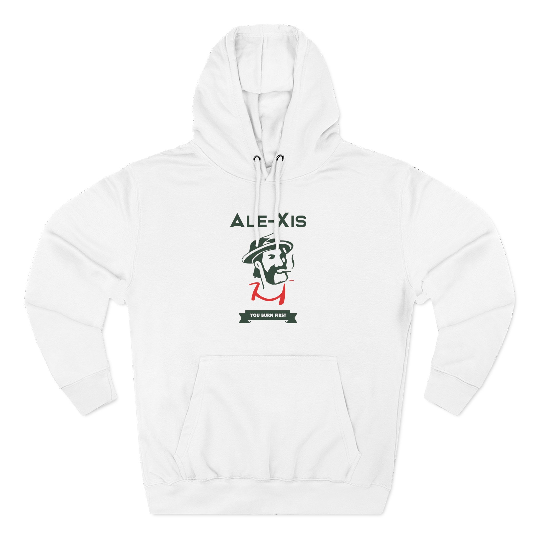 Alexisonfire You Burn First Three-Panel Fleece Hoodie