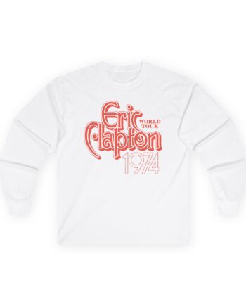 Eric Clapton World Tour 1974 Unisex Ultra Cotton Long Sleeve Tee