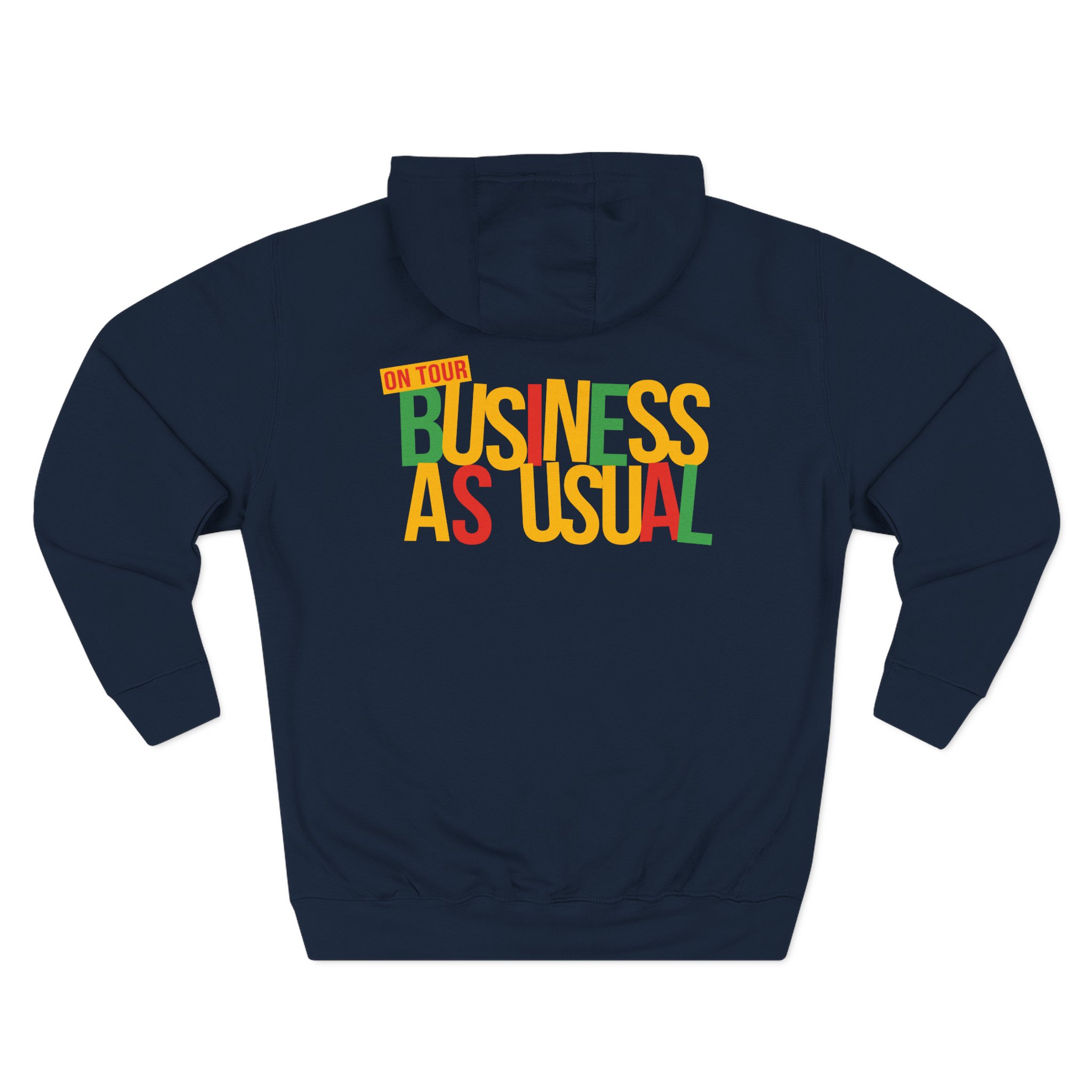Vintage Epmd Business as Usual Three-Panel Fleece Hoodie