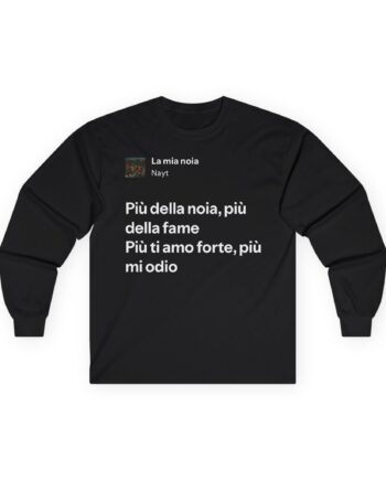 Nayt La Mia Noia Unisex Ultra Cotton Long Sleeve Tee