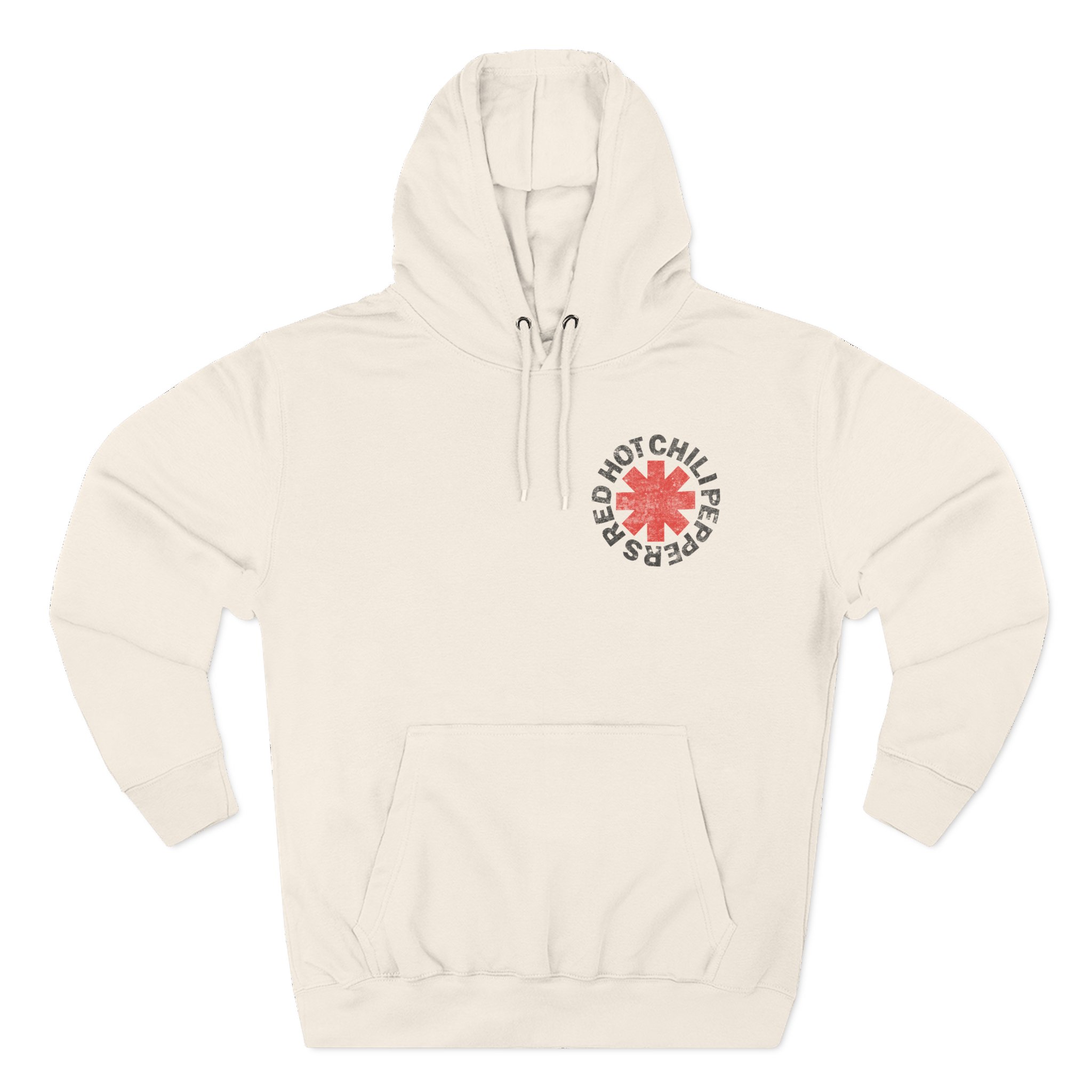 Red Hot Chili Peppers Logo Three-Panel Fleece Hoodie