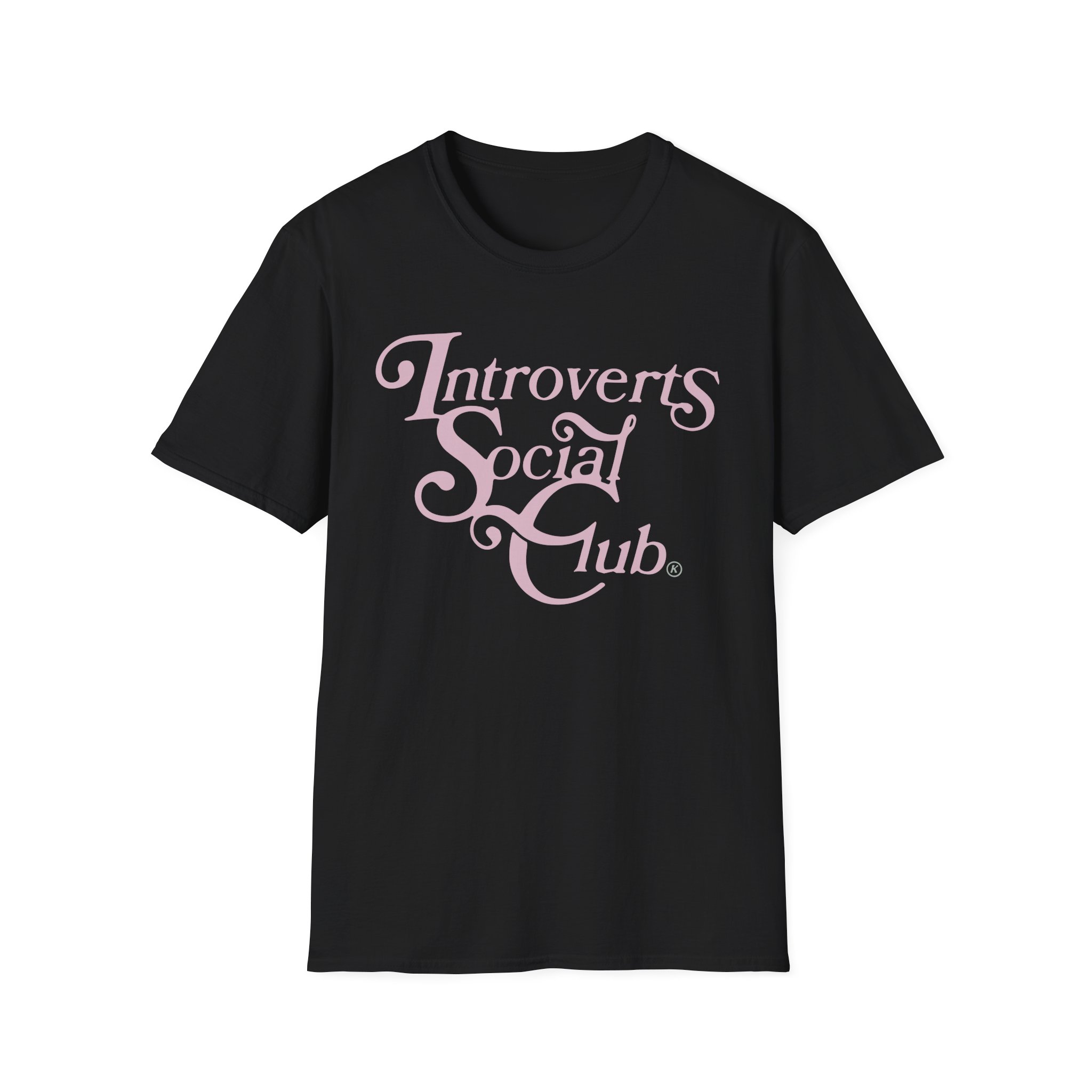 Kallmekris Introverts Social Club Unisex Softstyle T-Shirt