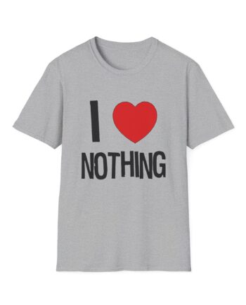 Armor for Sleep I Heart Nothing Unisex Softstyle T-shirt