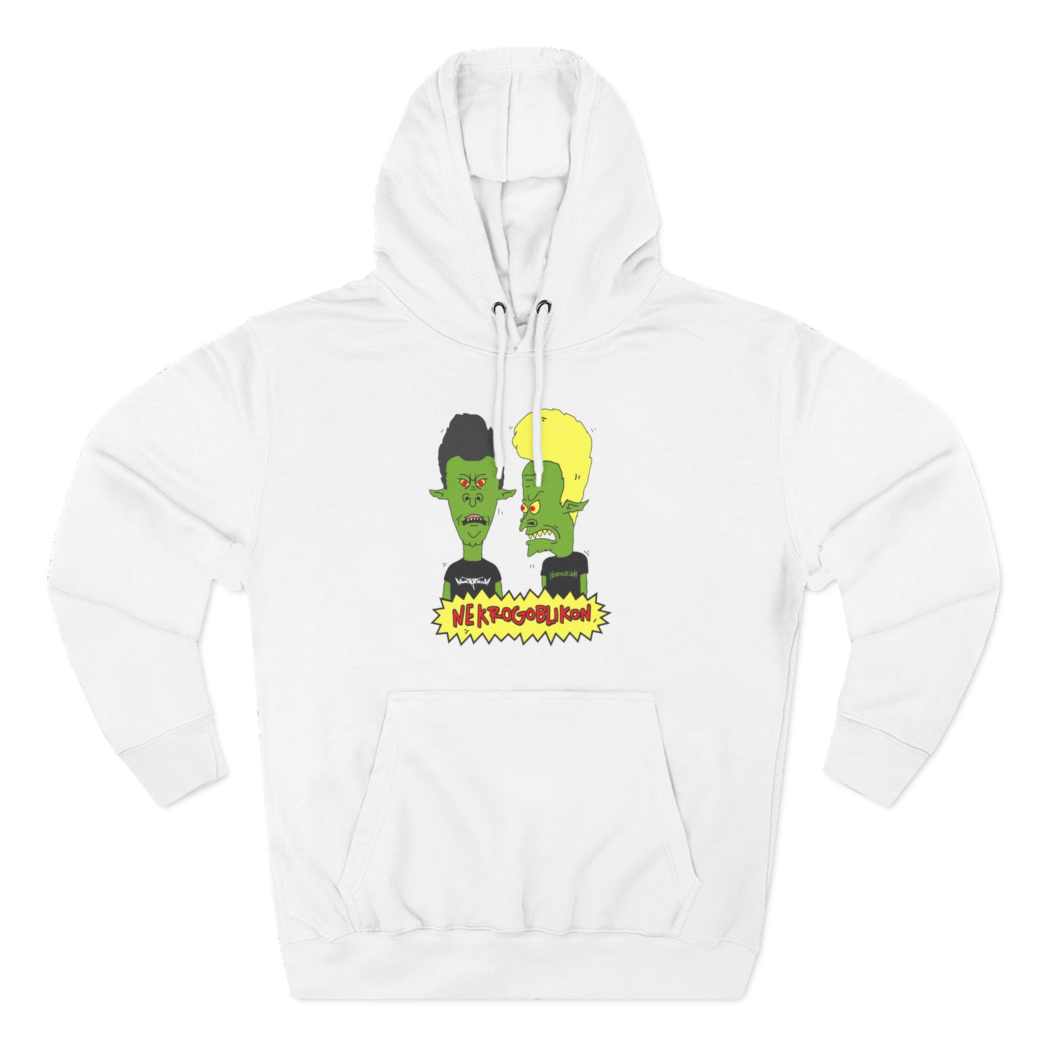 Nekrogoblikon Three-Panel Fleece Hoodie