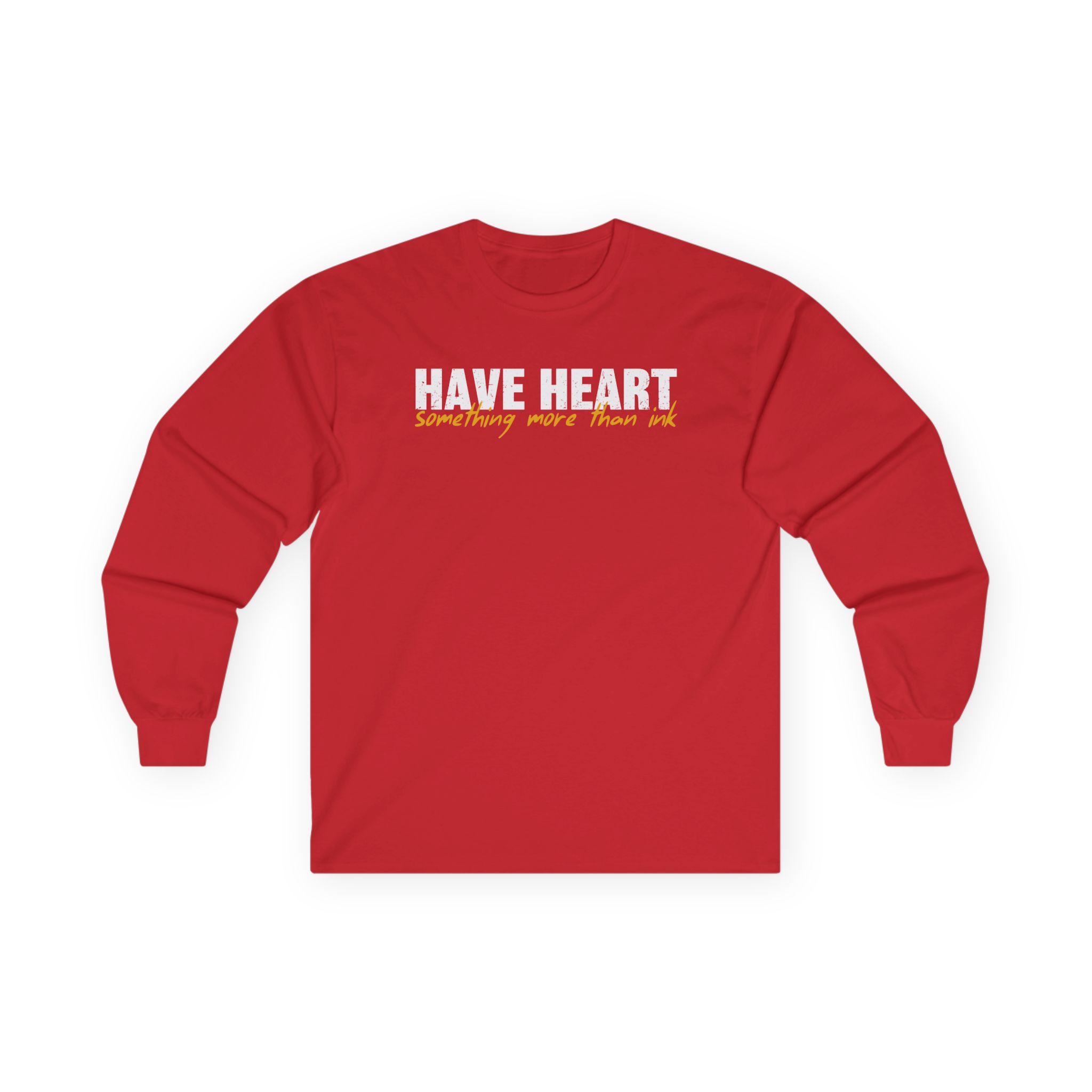 Have Heart Something More Than Ink Unisex Ultra Cotton Long Sleeve Tee