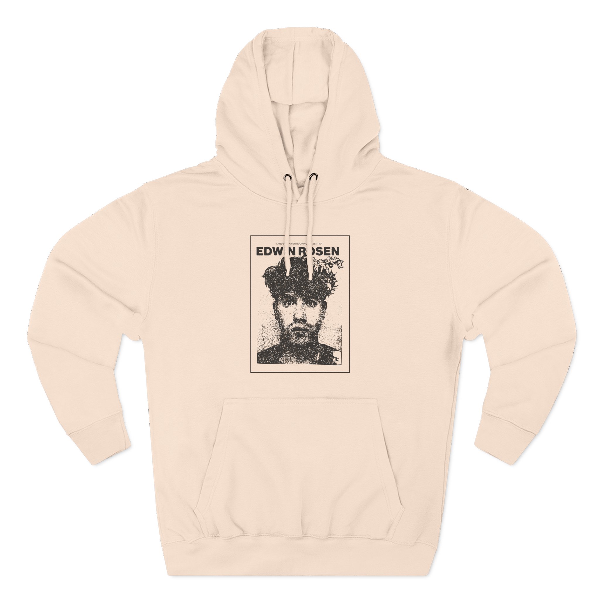 Edwin Rosen Man Three-Panel Fleece Hoodie