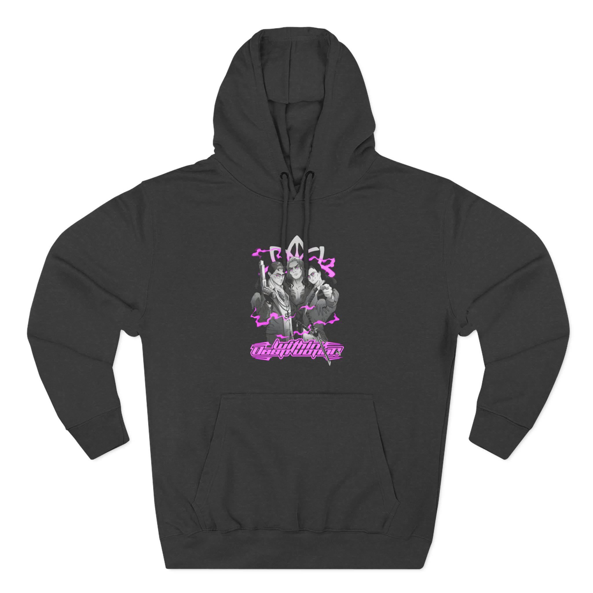 Within Destruction Neo-Yakuza Three-Panel Fleece Hoodie
