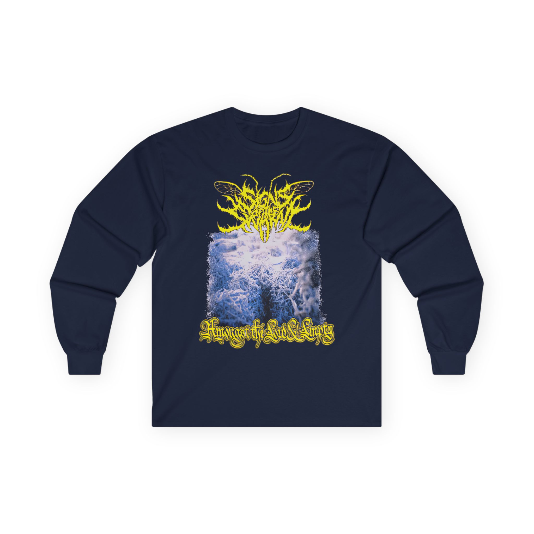 Signs of the Swarm "Amongst the Low & Empty Tie-dye Unisex Ultra Cotton Long Sleeve Tee