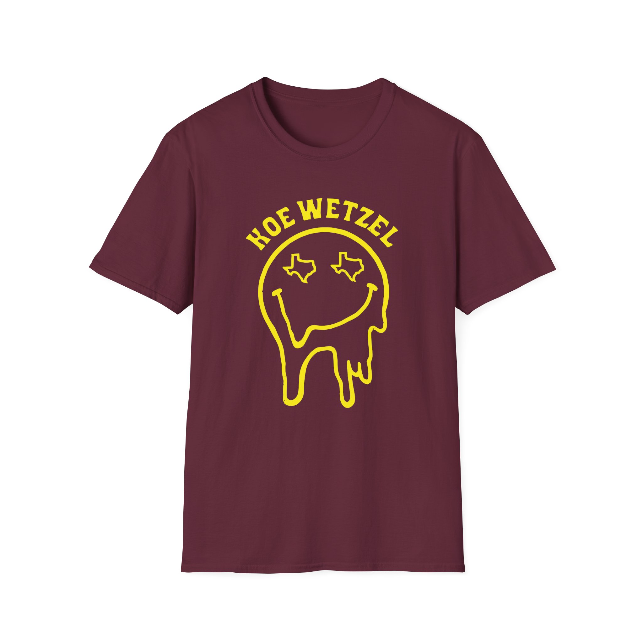 Koe Wetzel Drippy Smiley Unisex Softstyle T-Shirt