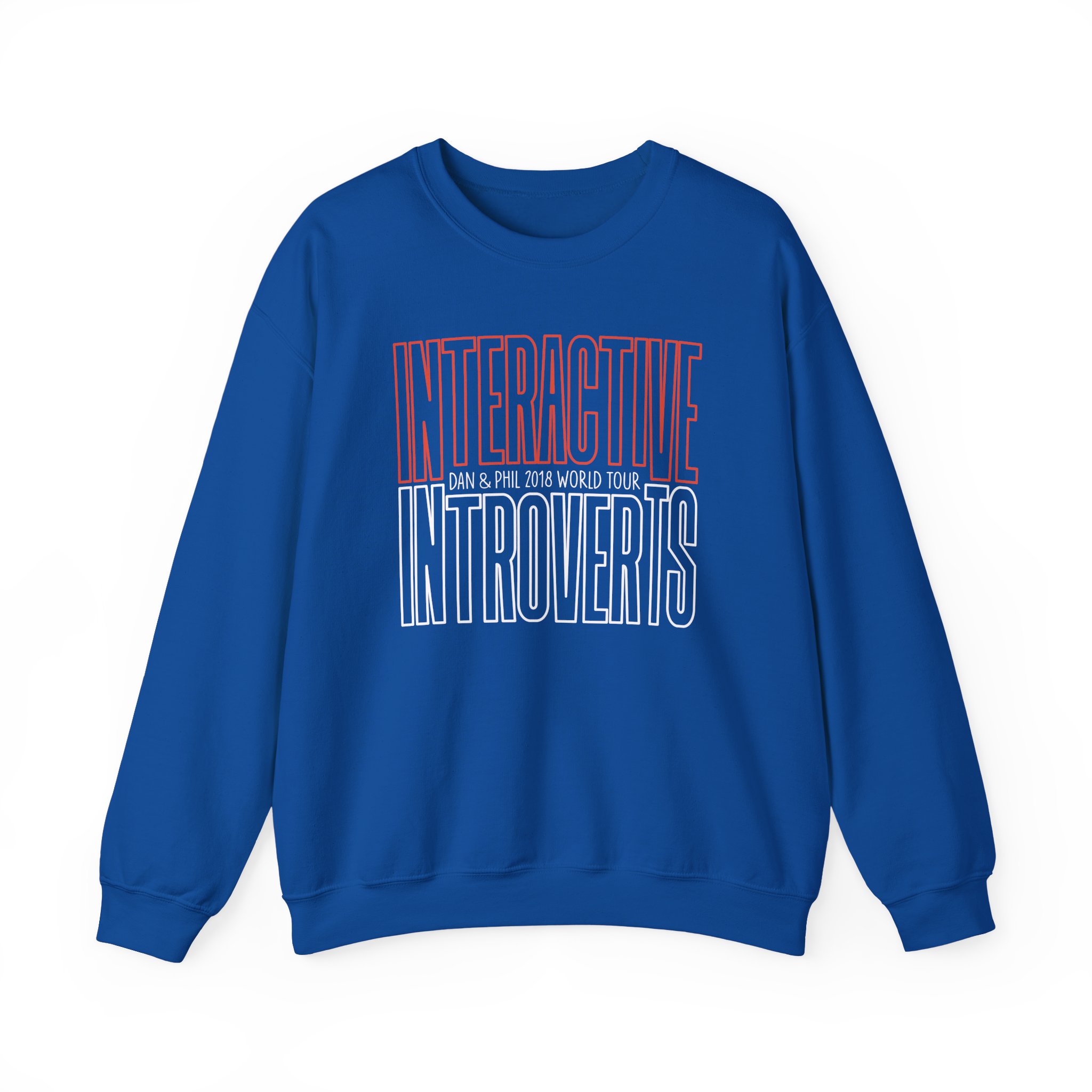 Dan and Phil Interactive Introverts Unisex Heavy Blendâ„¢ Crewneck Sweatshirt