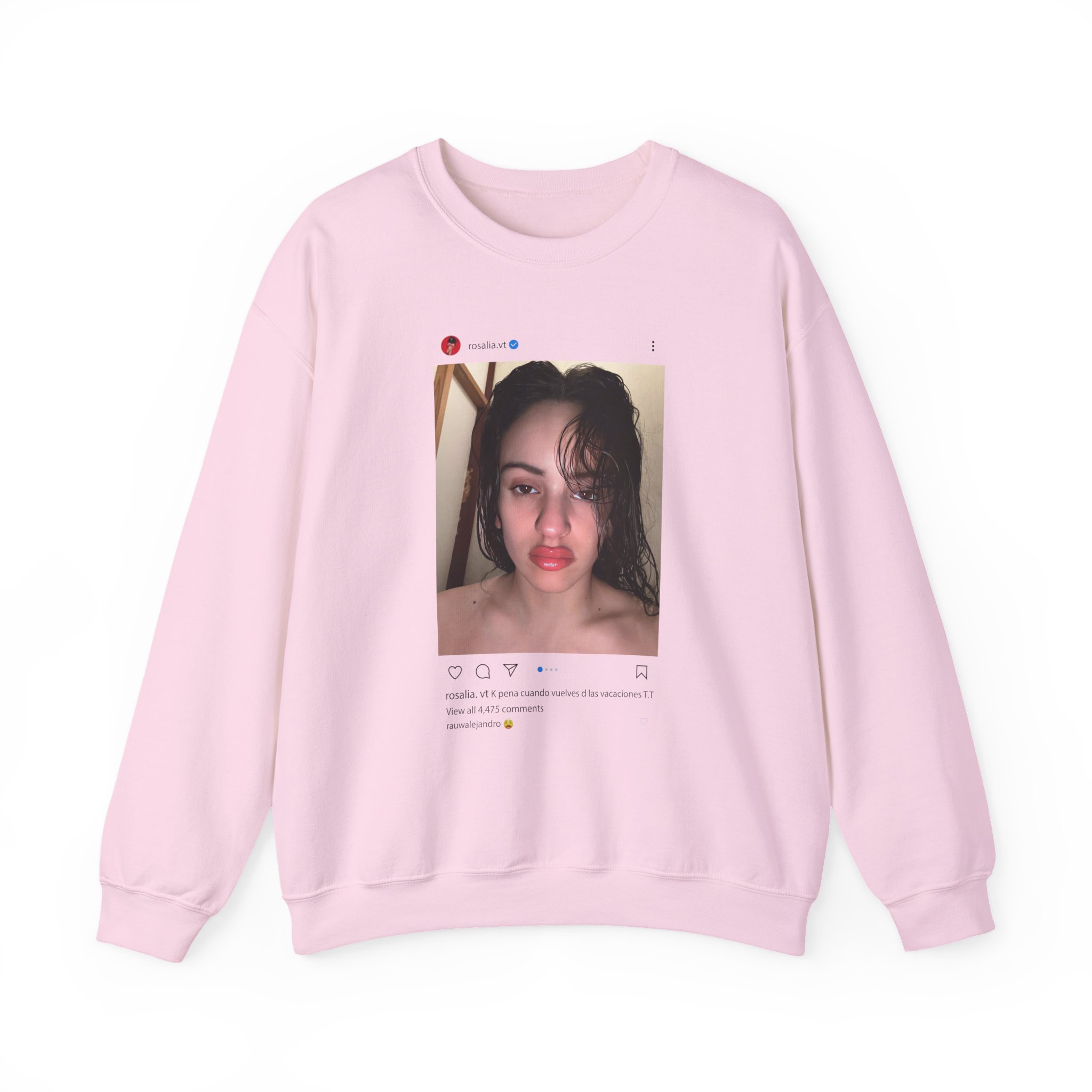 Rosalia Motomami Instagram Unisex Heavy Blendâ„¢ Crewneck Sweatshirt