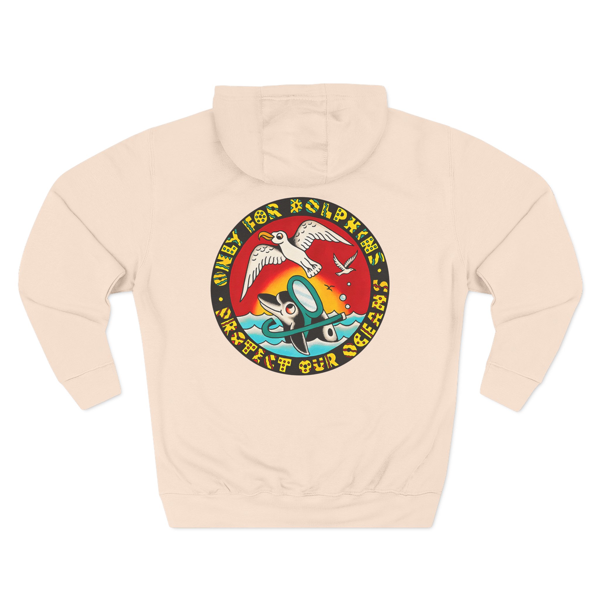 Action Bronson Only for Dolphins Three-Panel Fleece Hoodie