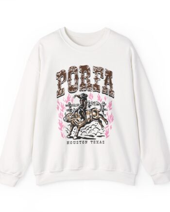 Porfa Houston Texas Unisex Heavy Blend™ Crewneck Sweatshirt