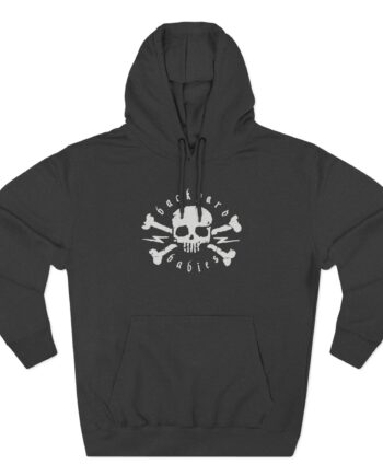 Backyard Babies Three-Panel Fleece Hoodie