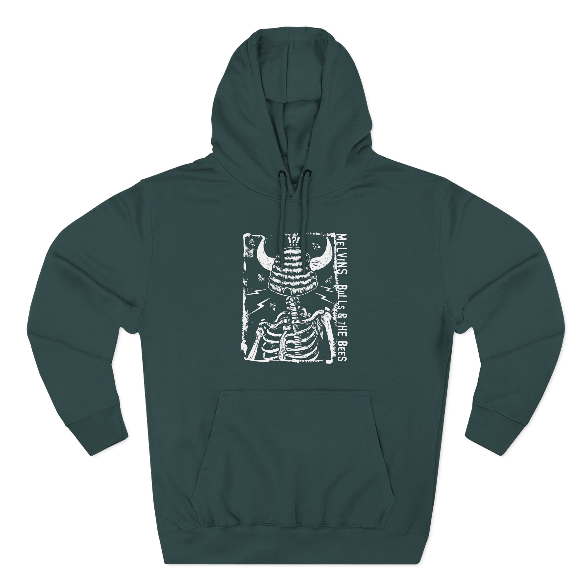 Melvins Bulls & the Bees Three-Panel Fleece Hoodie