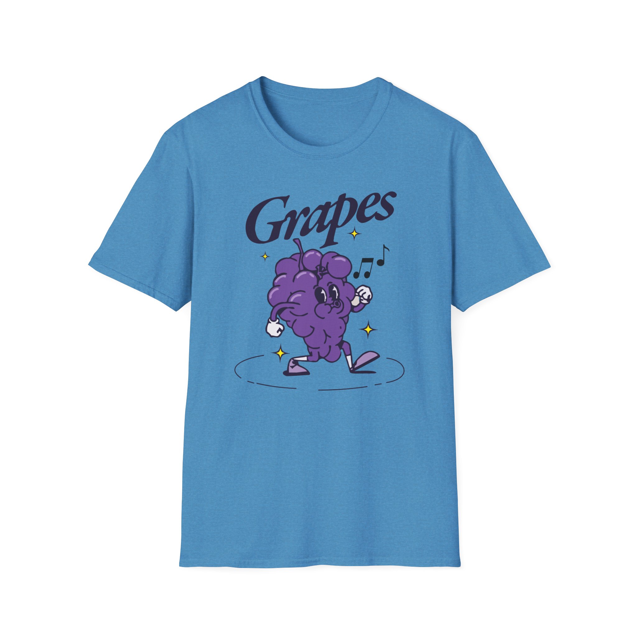 James Marriott Grapes Natural Unisex Softstyle T-Shirt