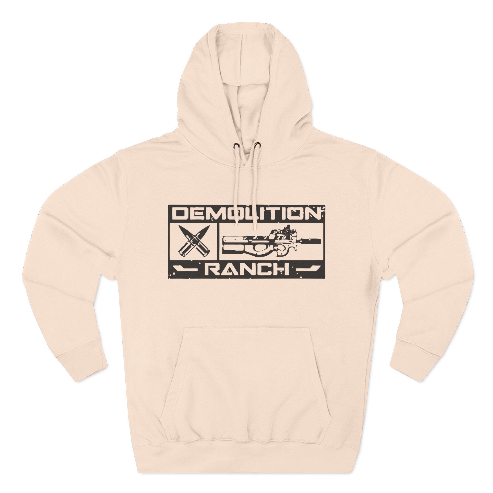 Demolition Ranch Three-Panel Fleece Hoodie