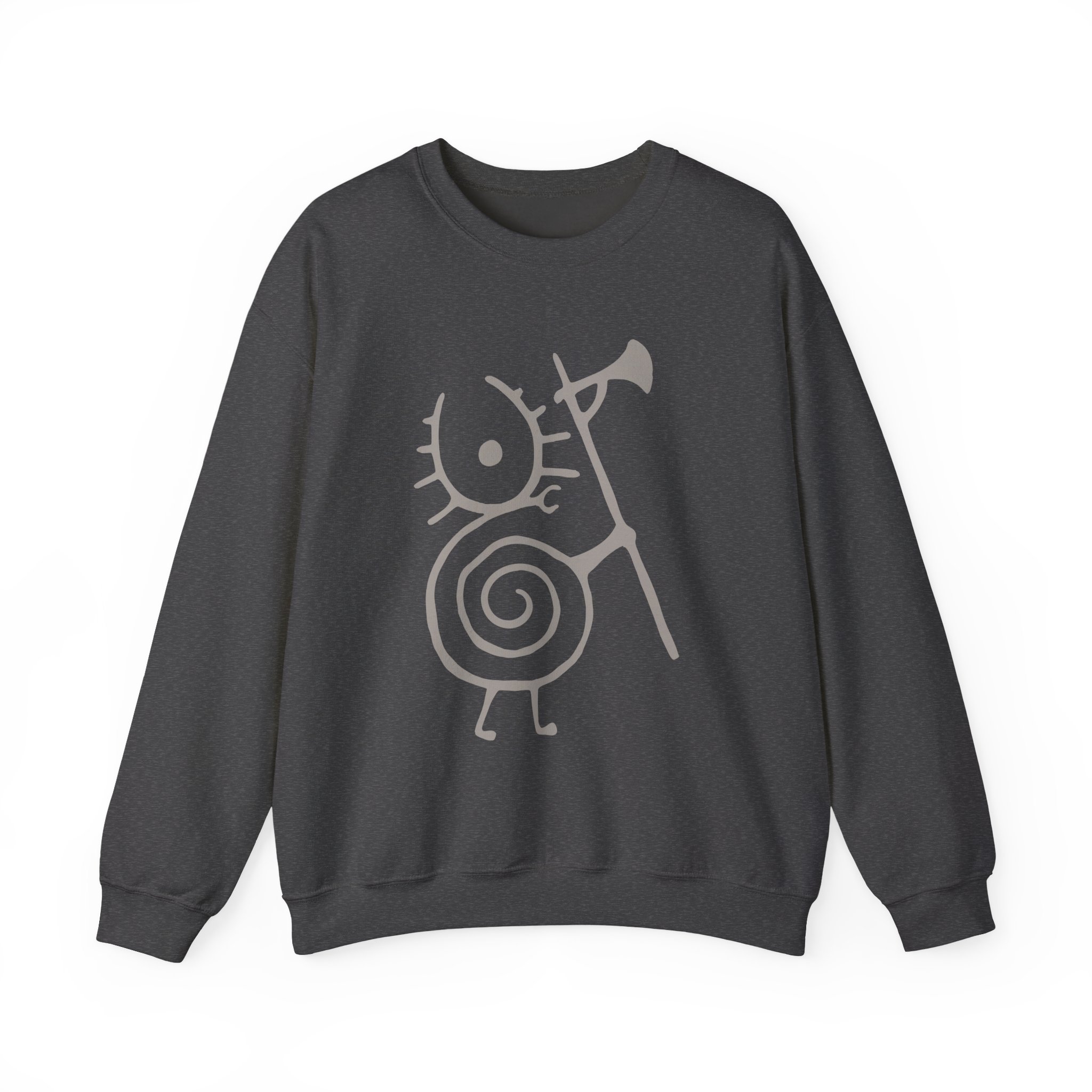 Heilung Warrior Snail Unisex Heavy Blendâ„¢ Crewneck Sweatshirt