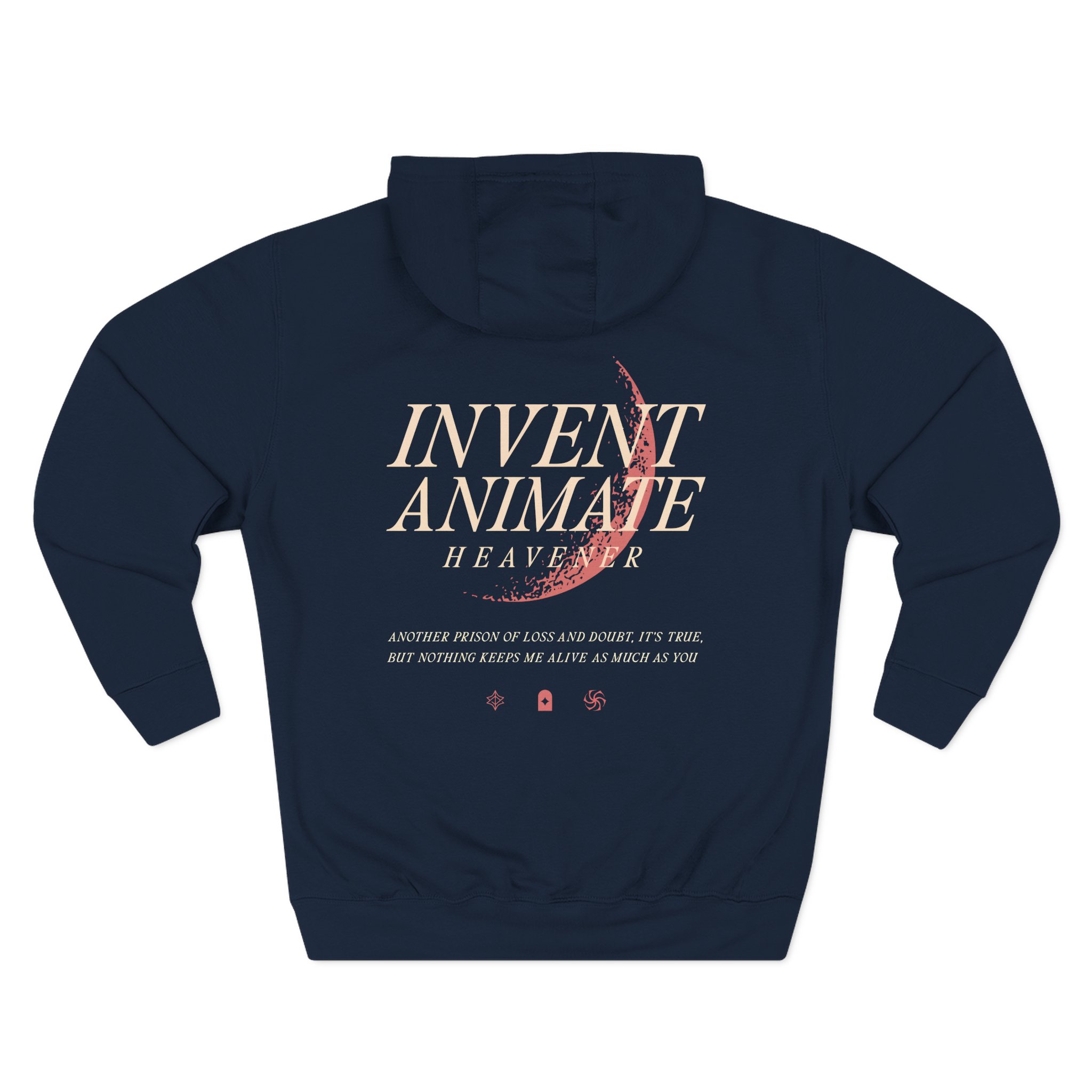 Invent Animate Band Three-Panel Fleece Hoodie