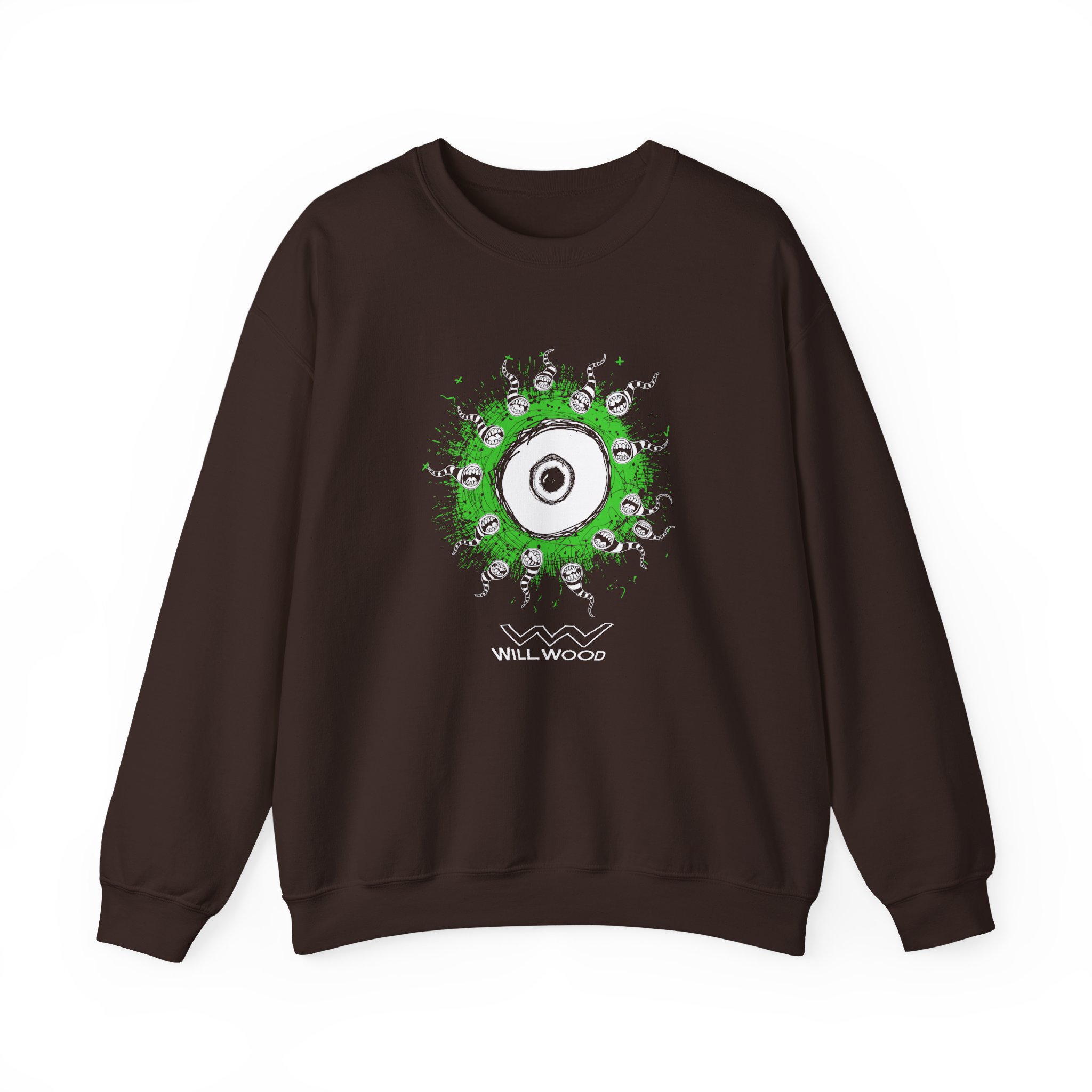 Will Wood Eye Unisex Heavy Blendâ„¢ Crewneck Sweatshirt