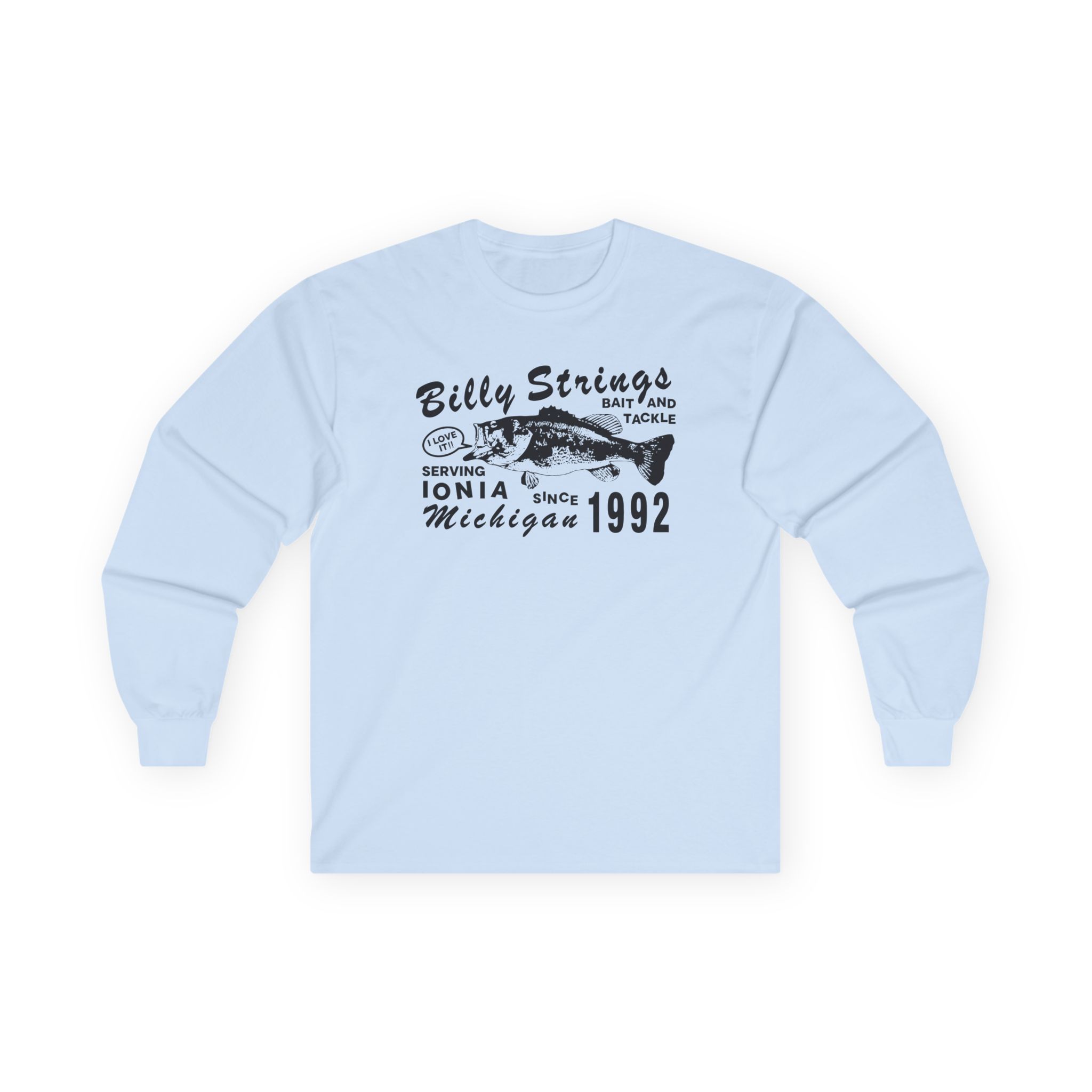 Billy Strings Bait & Tackle Unisex Ultra Cotton Long Sleeve Tee
