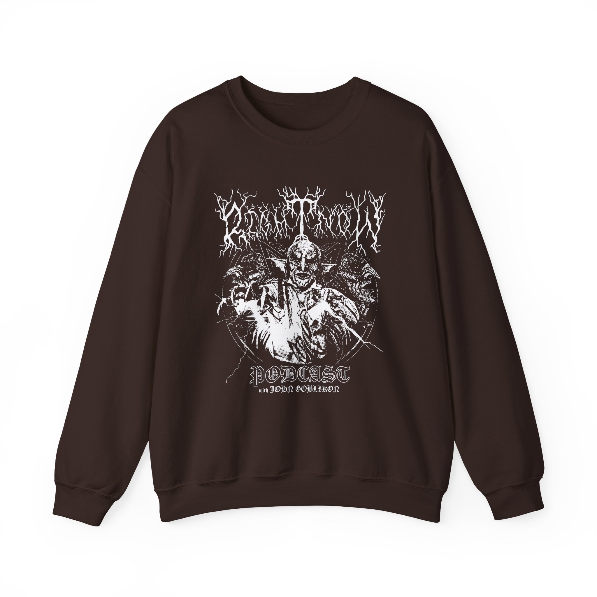 Nekrogoblikon Right Now Unisex Heavy Blendâ„¢ Crewneck Sweatshirt