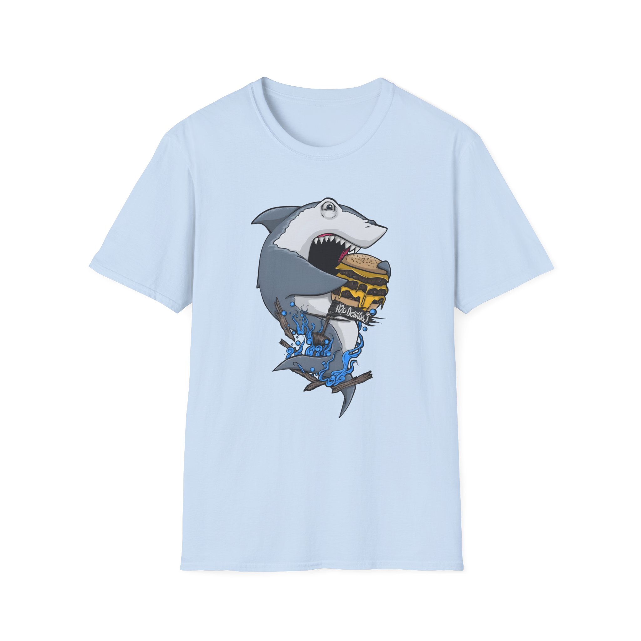 H2odelirious Hungry Shark Unisex Softstyle T-Shirt